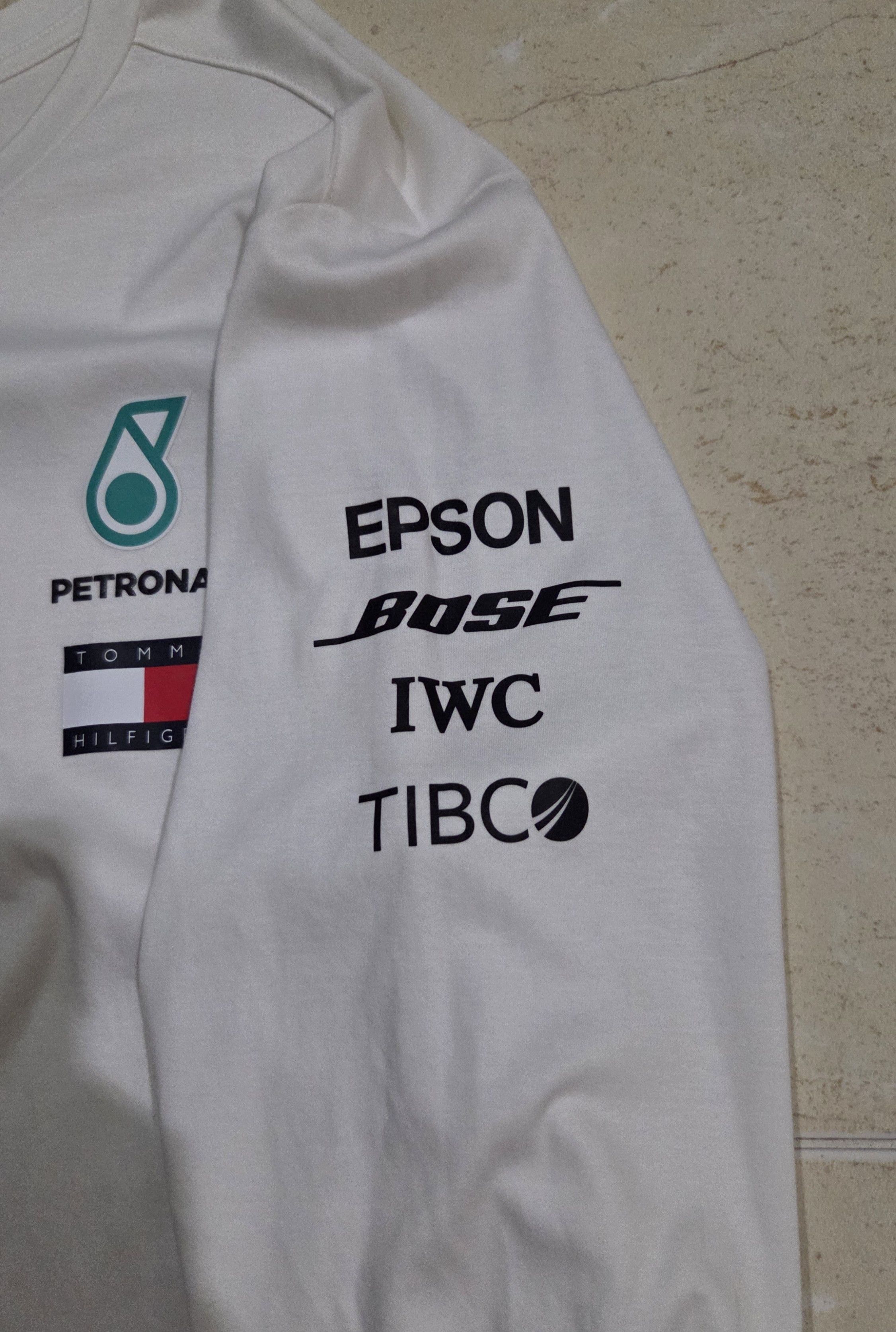 Tommy Hilfiger Lewis Hamilton Personal Driver Tee Mercedes-AMG PETRONAS F1 Size US M / EU 48-50 / 2 - 6 Thumbnail