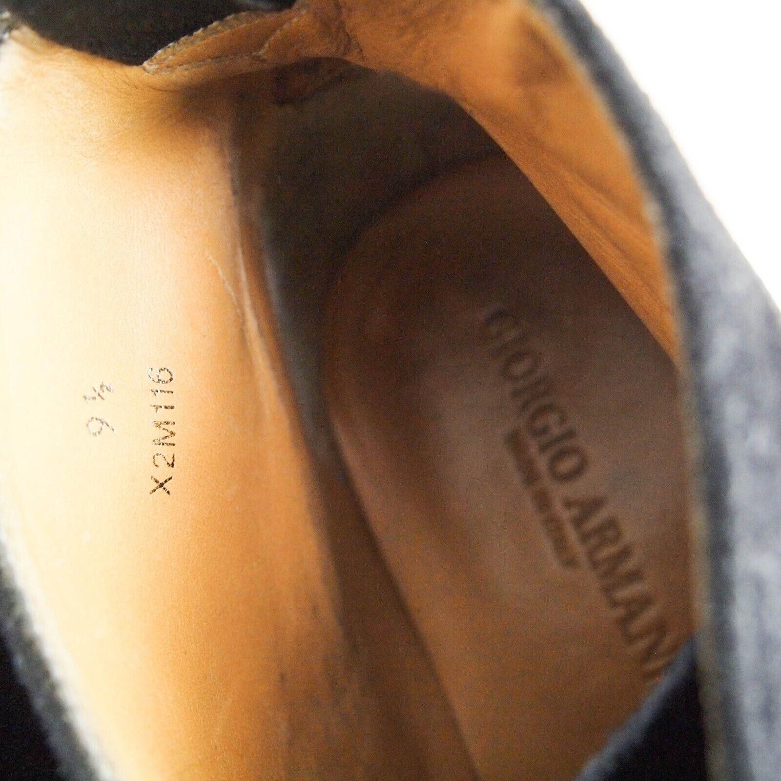 Giorgio Armani Giorgio Armani Chukka Boots Blue Suede Size US 10.5 EU 43.5 Size US 10.5 / EU 43-44 - 8 Thumbnail