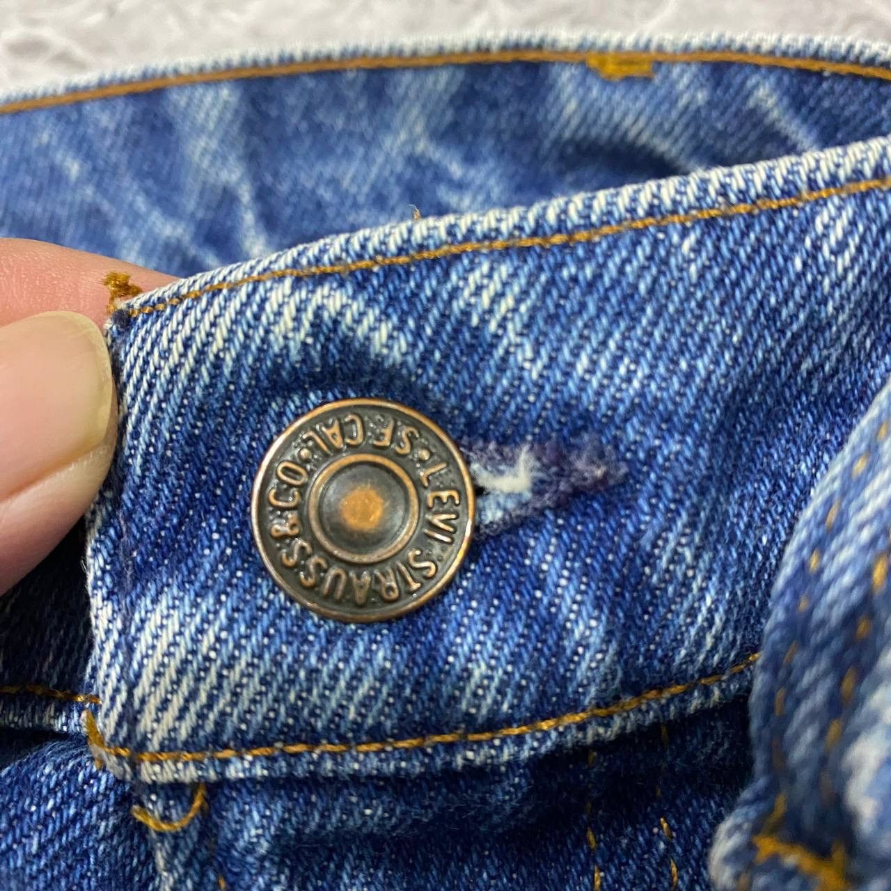 Levi's Levis orange tag patches Size US 35 - 12 Thumbnail