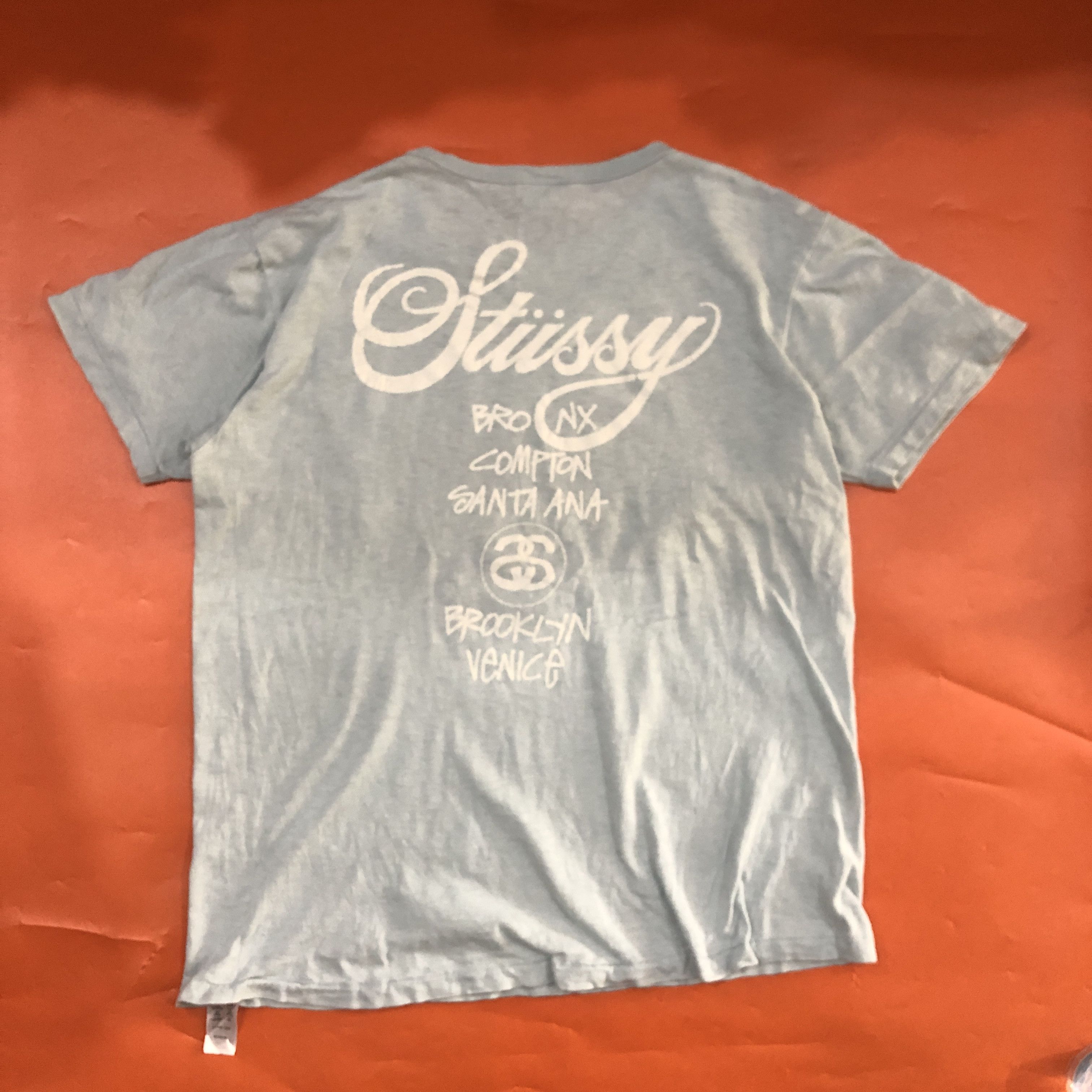 Champion Tshirts Champion x stussy 00s Size US L / EU 52-54 / 3 - 3 Thumbnail