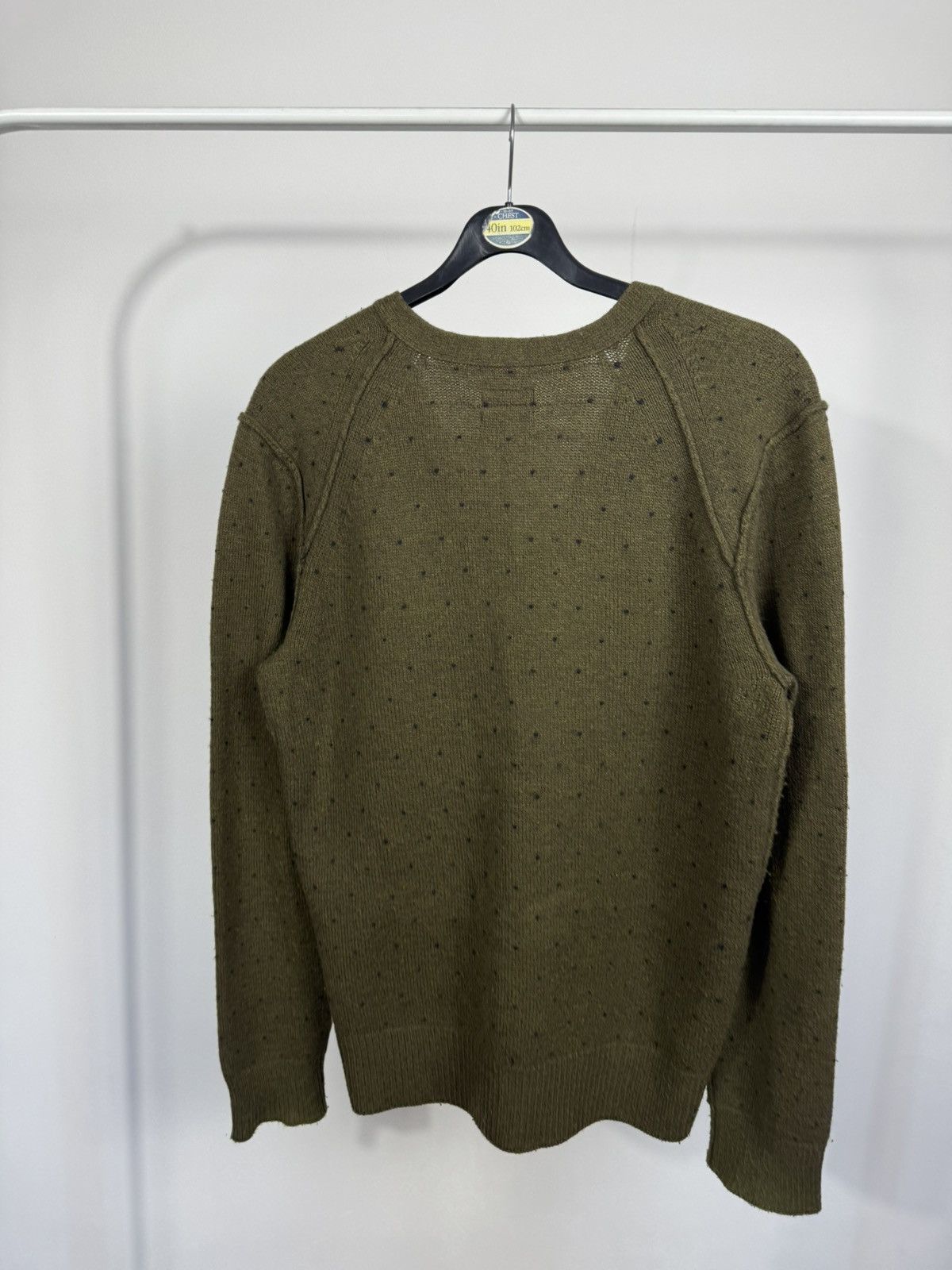 Allsaints AllSaints Hexen Wool Blend Button Cardigan Sweater Medium Size M / US 6-8 / IT 42-44 - 12 Thumbnail