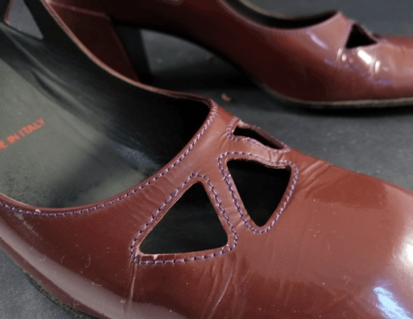 Miu Miu × Prada × Vintage Miu Miu Shoes SS2000 Mules Heels sandals Leather Iconic Size US 6 / IT 36 - 8 Thumbnail