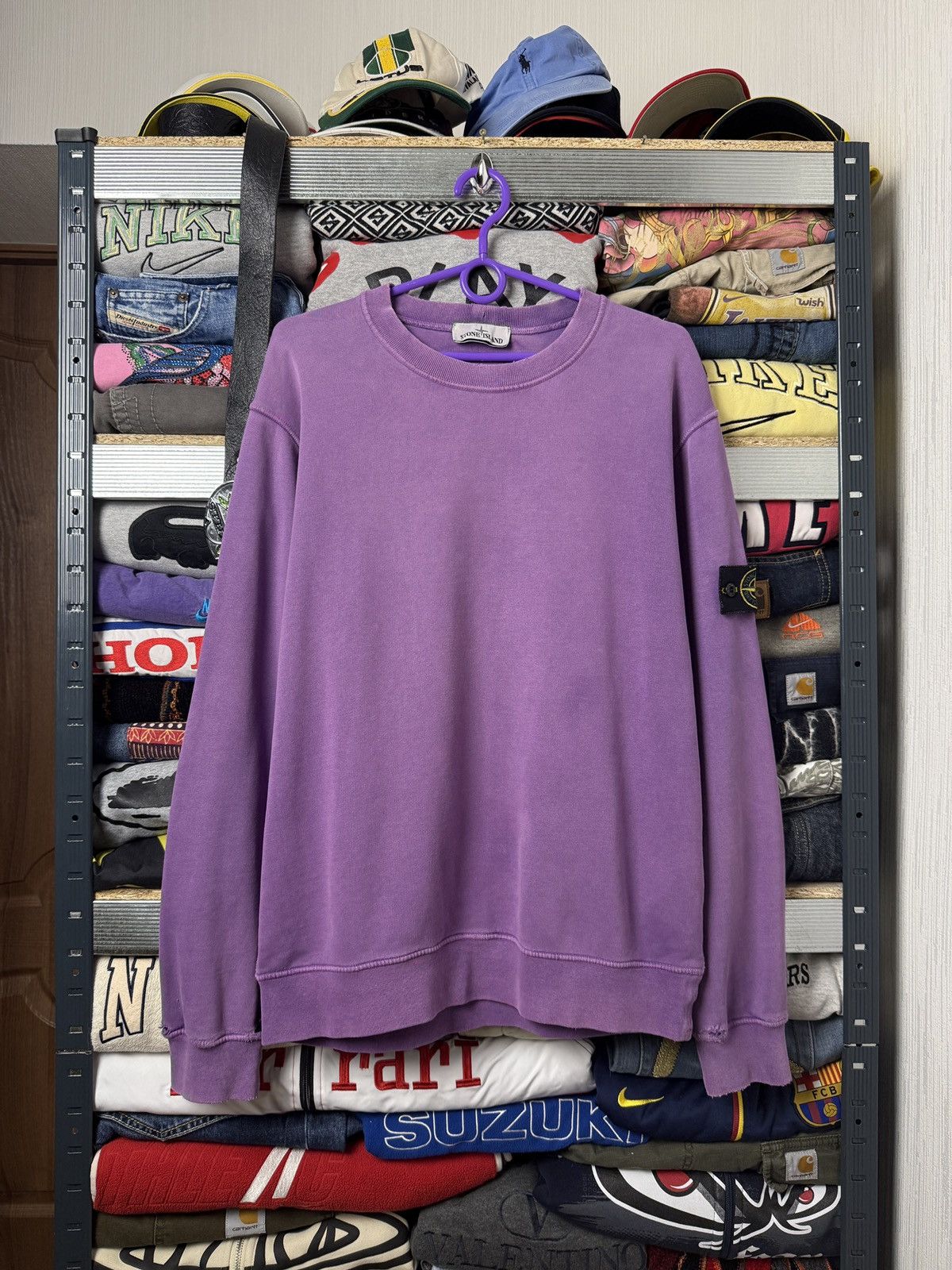 Stone Island Vintage Stone Island Hoodie Crazy Distressed Size US L / EU 52-54 / 3 - 1 Thumbnail
