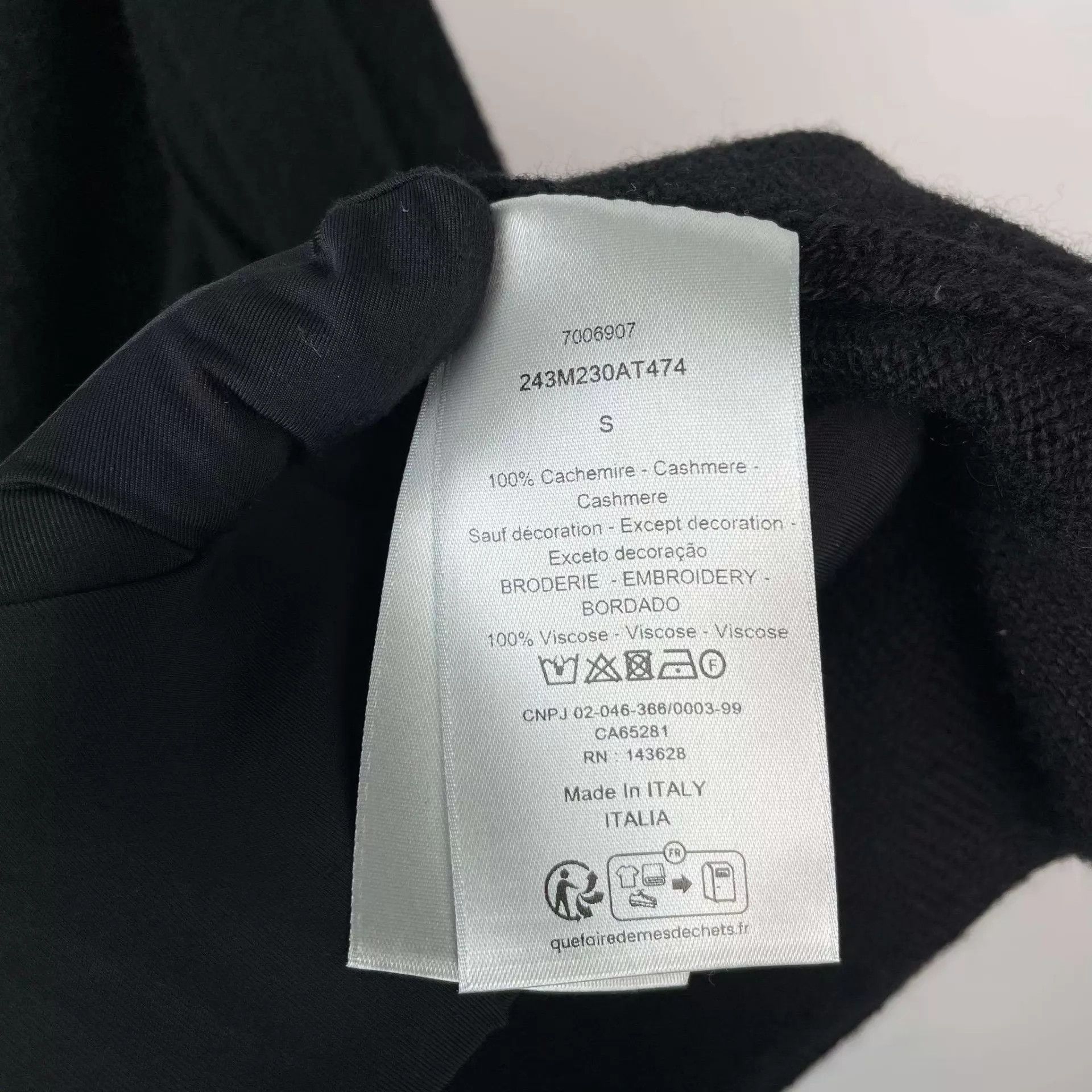 Dior Dior 98 New Wool Knit Cardi S Size US S / EU 44-46 / 1 - 6 Thumbnail