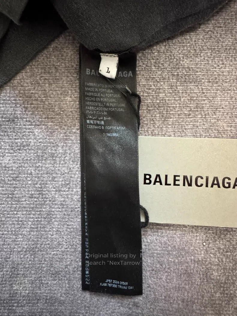 Balenciaga Balenciaga Single Wear Design Embroidered Boxing Letter Wa Size US S / EU 44-46 / 1 - 4 Thumbnail