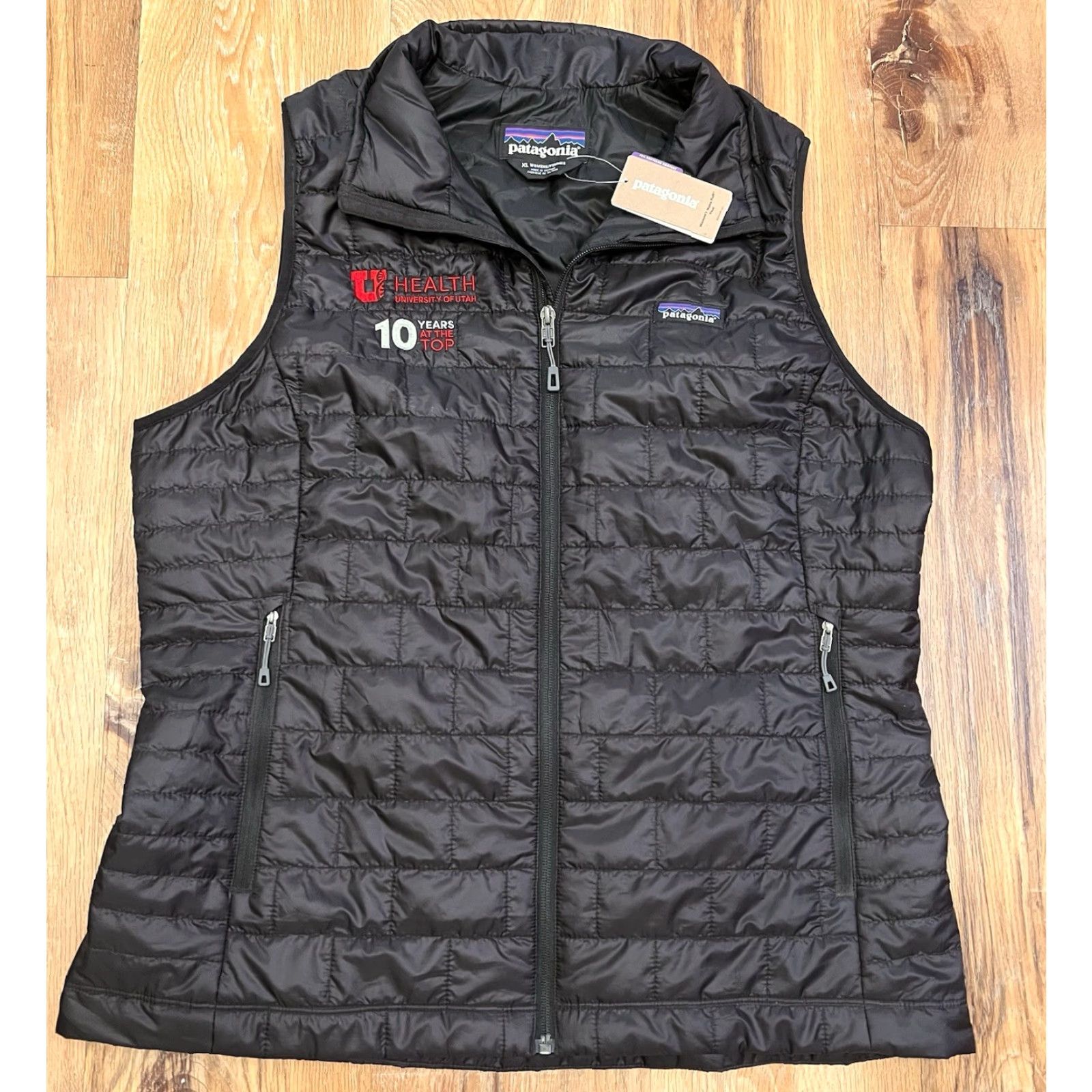 Patagonia Patagonia Nano Puff Vest Black XL Women’s Lightweight Insulated Zip Mid-Length Buttonless? (Note: incorrect) Size XL / US 12-14 / IT 48-50 - 4 Thumbnail