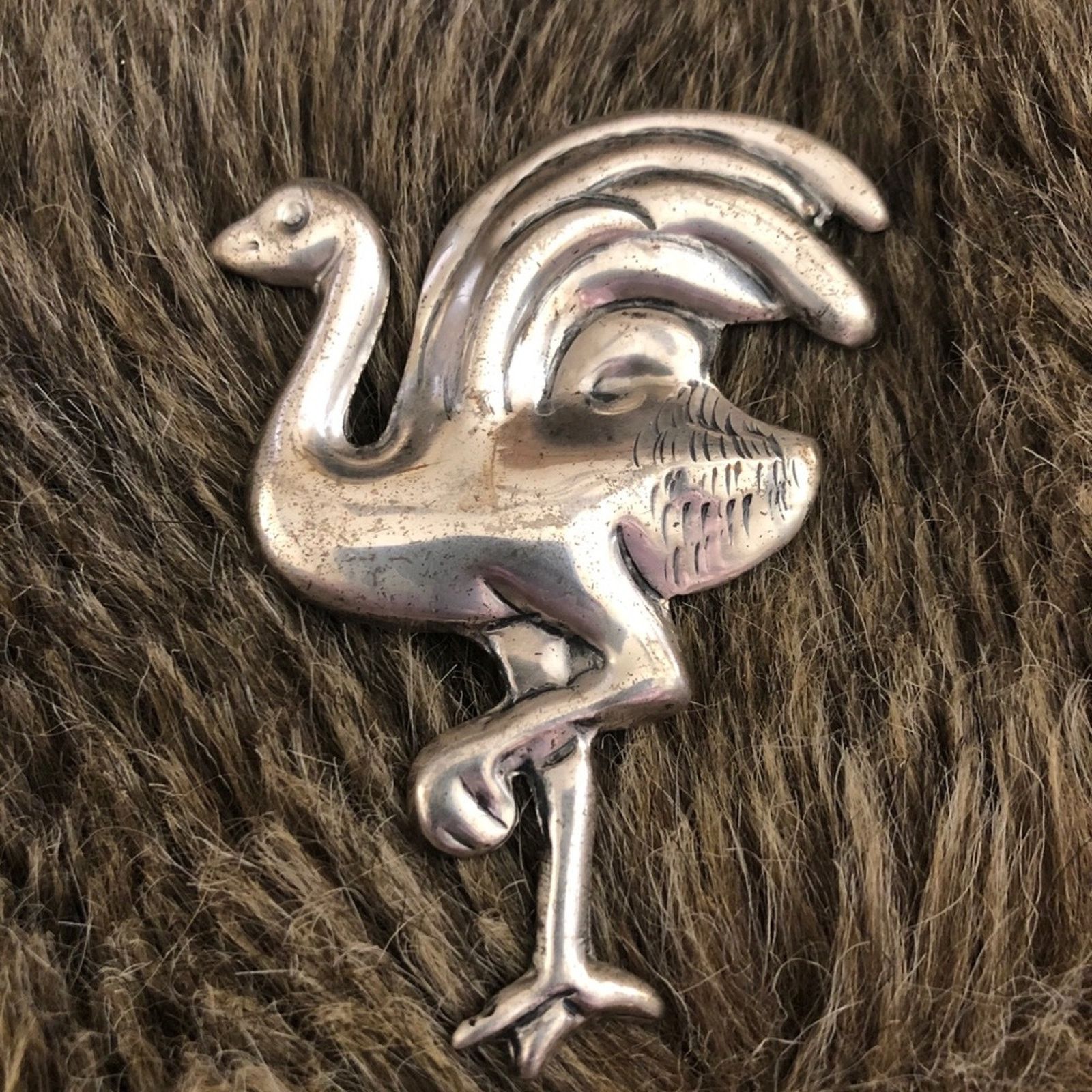 Other Rare 1940s Aguilar for Coro Mexican silver brooch Size ONE SIZE - 1 Thumbnail