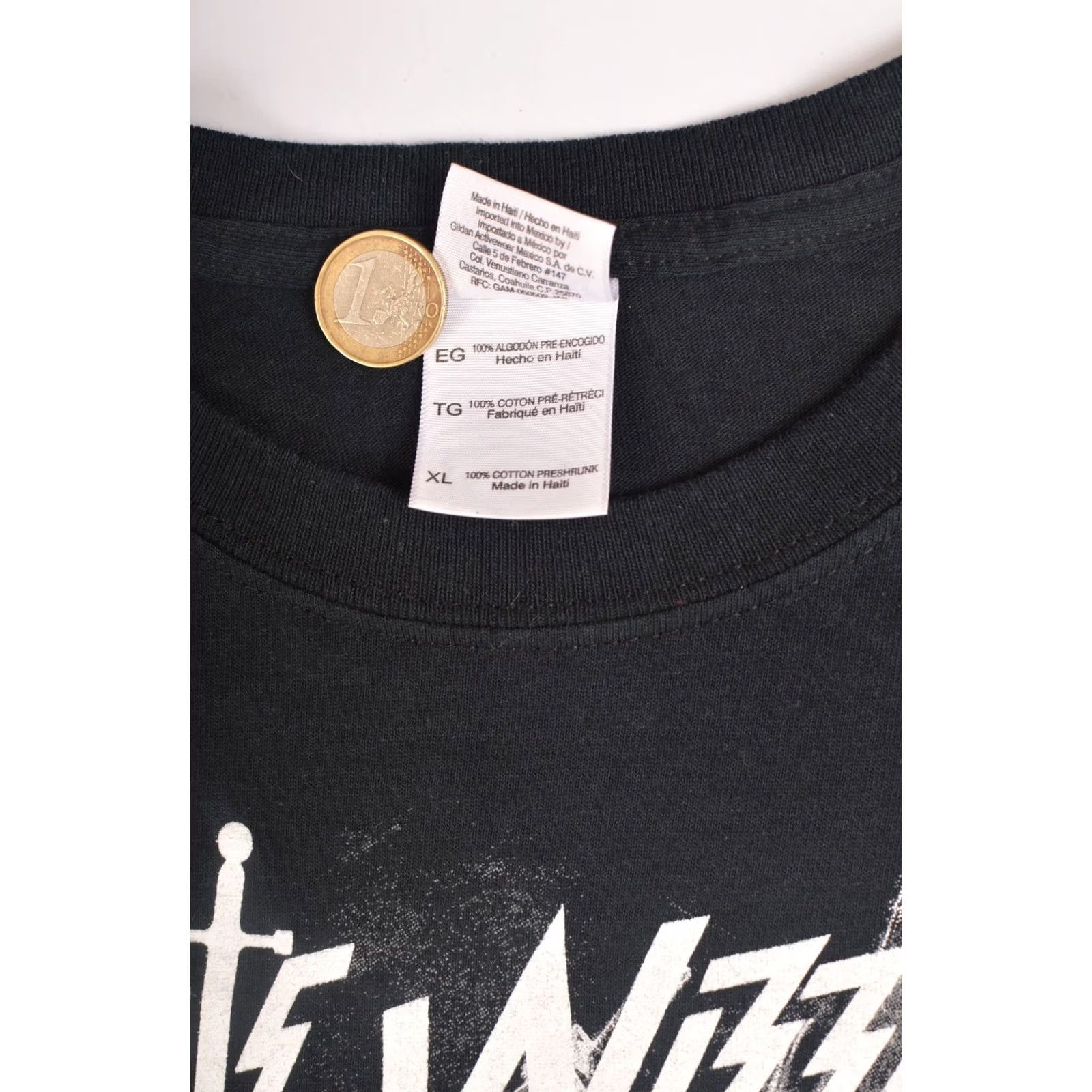 Gildan Gildan White Wizzard The Devils Cut European Tour 2013 Metal T-Shirt XL Black Mens XL T-Shirt Metal Tour 2013 Size US XL / EU 56 / 4 - 4 Thumbnail