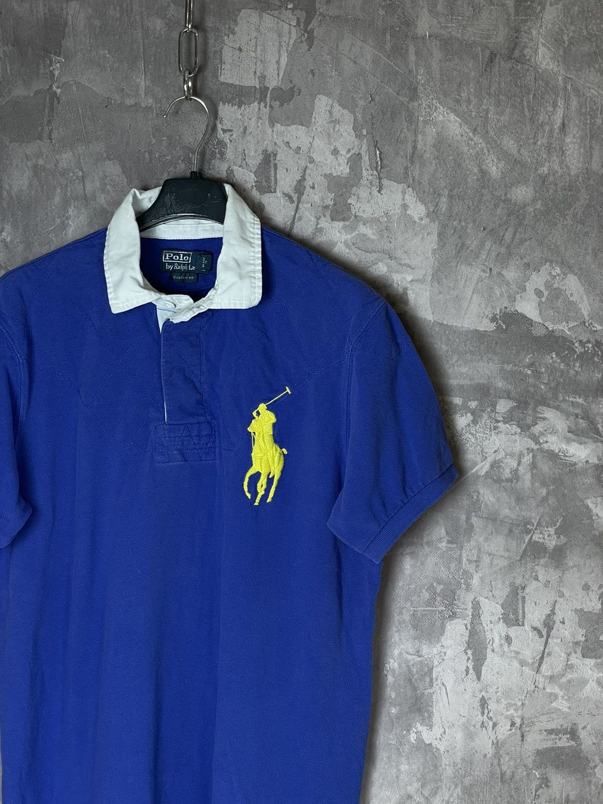 Polo Ralph Lauren × Ralph Lauren × Vintage Polo Ralph Lauren Vintage Chief Keef Style Y2K Polo Shirt Size US L / EU 52-54 / 3 - 4 Thumbnail
