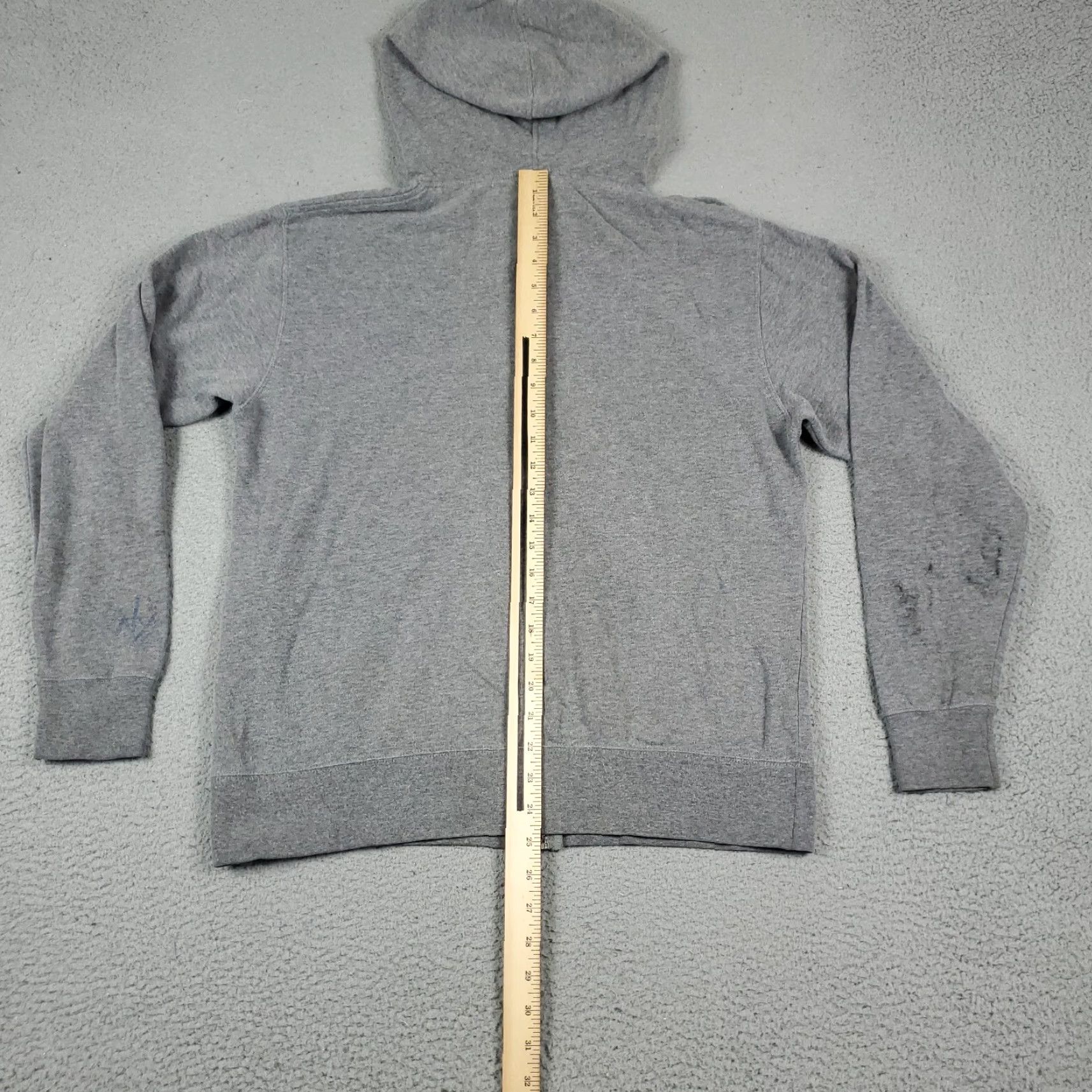 Nike Nike Air Gray Full Zip Hoodie Sweatshirt Mens Size M - Stained, Adjustable, Pockets Size US M / EU 48-50 / 2 - 5 Thumbnail