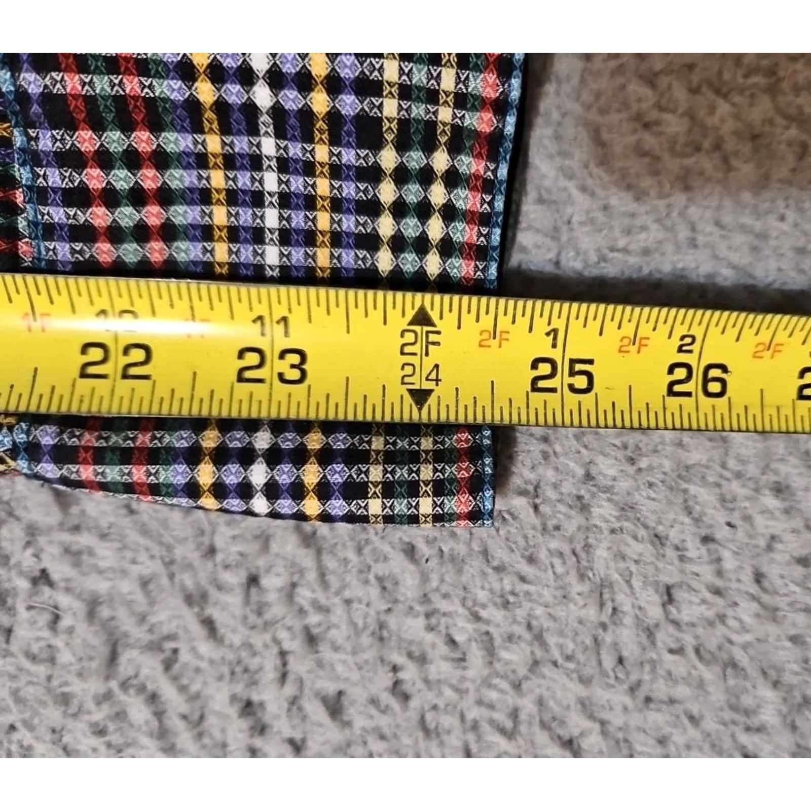 Robert Graham Robert Graham Shirt Men's M Multicolor Plaid Button-Down Long Sleeve Size US M / EU 48-50 / 2 - 7 Thumbnail
