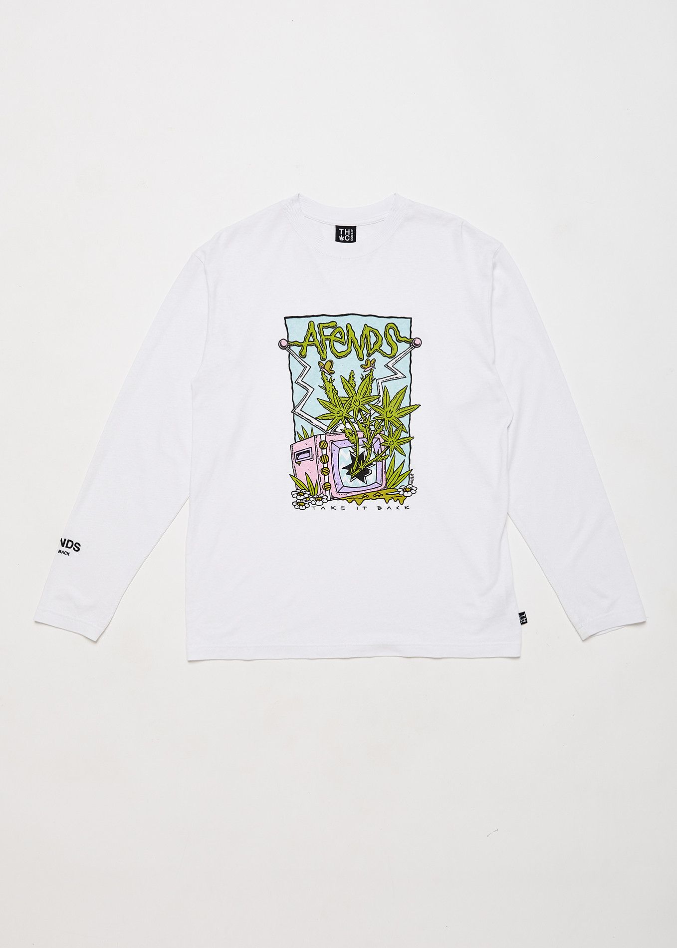 Afends BNWT Afends - Take It Back - Hemp Long Sleeve T-Shirt Medium Size US M / EU 48-50 / 2 - 1 Thumbnail
