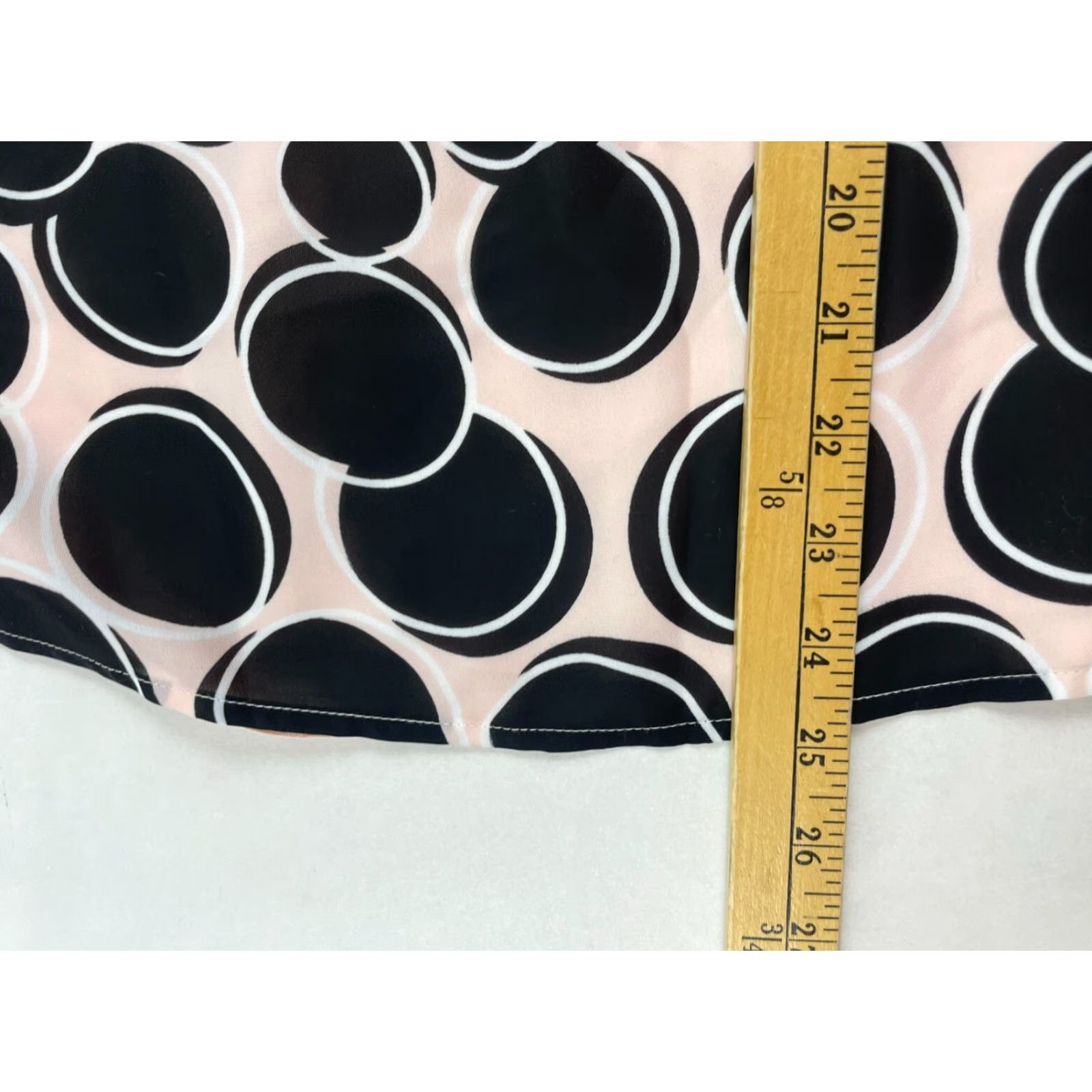 Vintage ELLE Tank Top Women's XS Pink Black Polka Dot Sleeveless Keyhole NWT Tank Women XS Pink Black Polka Dot NWT Size XS / US 0-2 / IT 36-38 - 6 Thumbnail