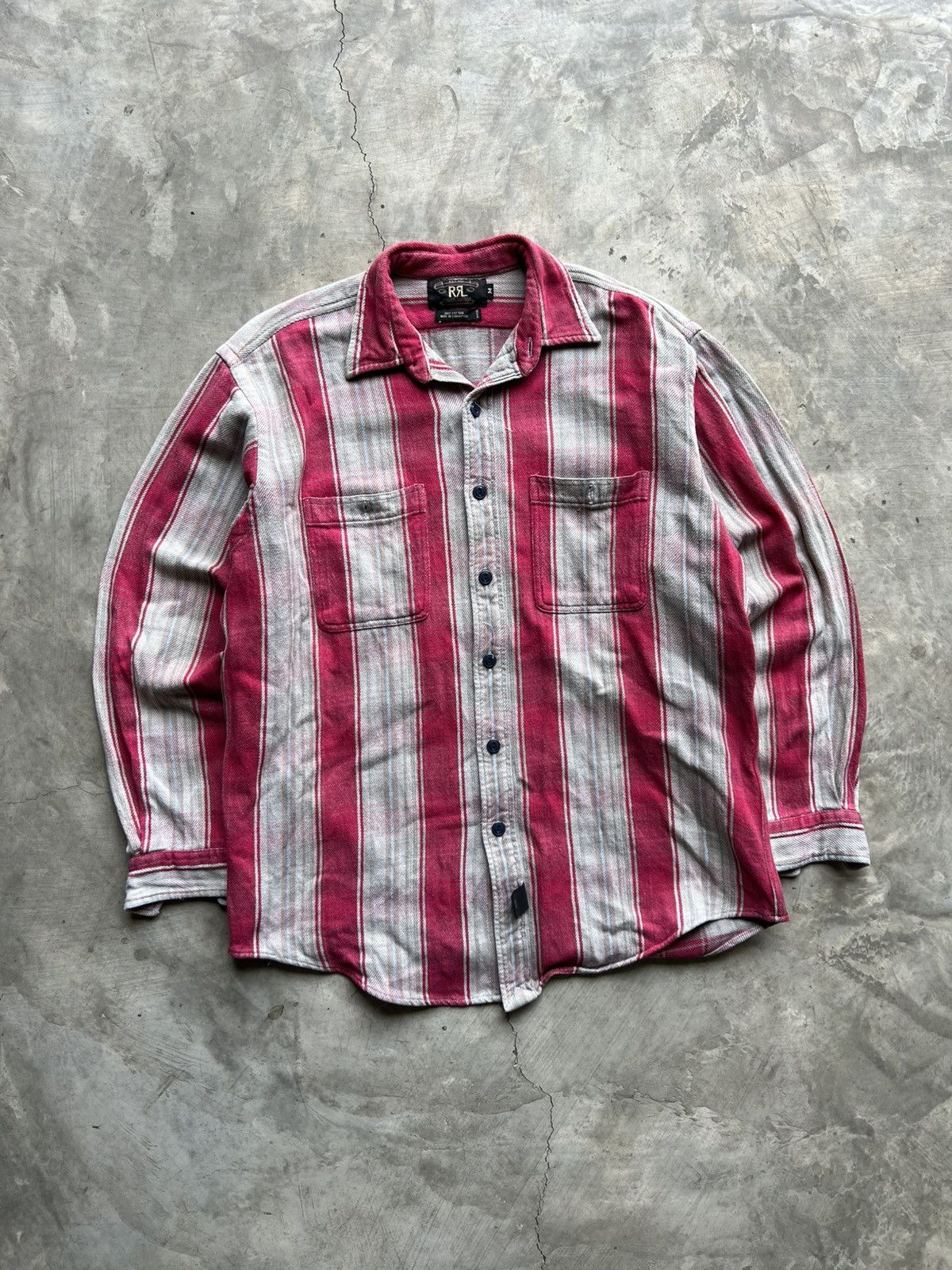 RRL Ralph Lauren Vintage DOUBLE RRL FLANNEL Size US M / EU 48-50 / 2 - 7 Thumbnail