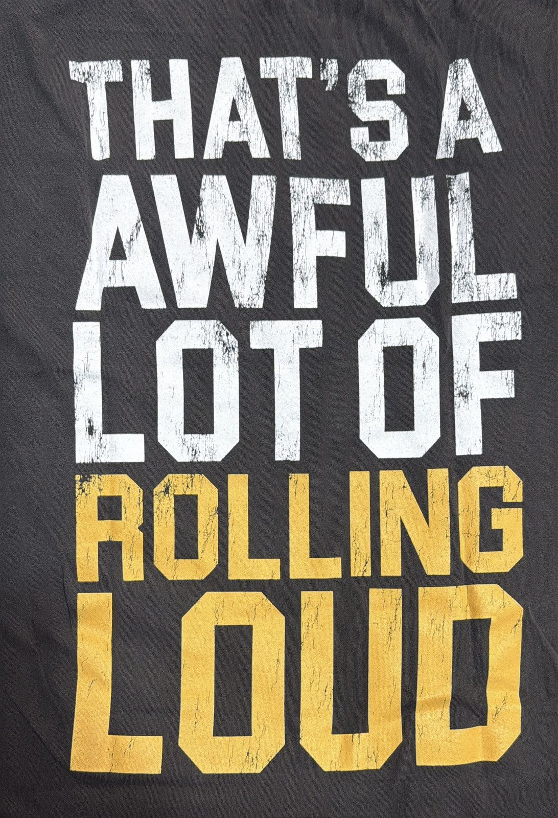 Awful Lot of Cough Syrup Awful Lot of Cough Syrup Rolling Loud T-shirt Small Size US S / EU 44-46 / 1 - 4 Thumbnail
