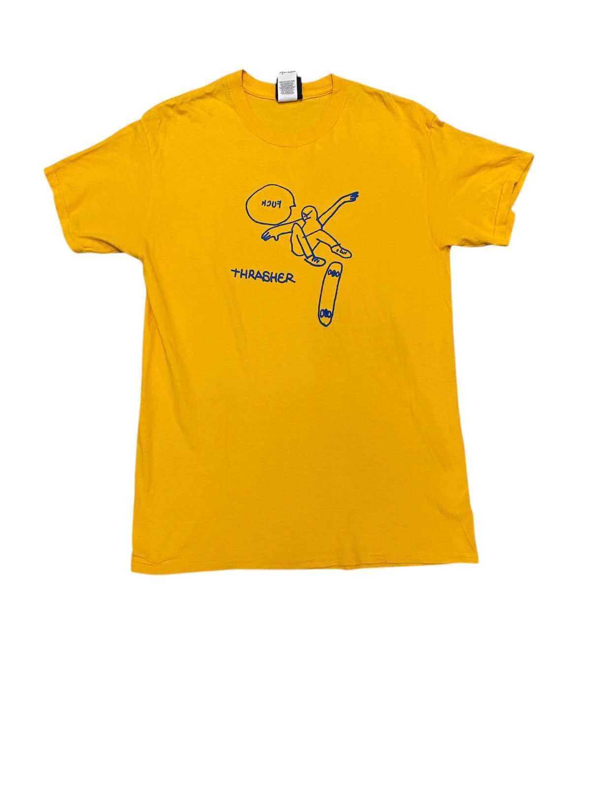 Antihero × Thrasher 2000s Mark Gonzales X Thrasher Fuck skate tee Size US M / EU 48-50 / 2 - 1 Thumbnail