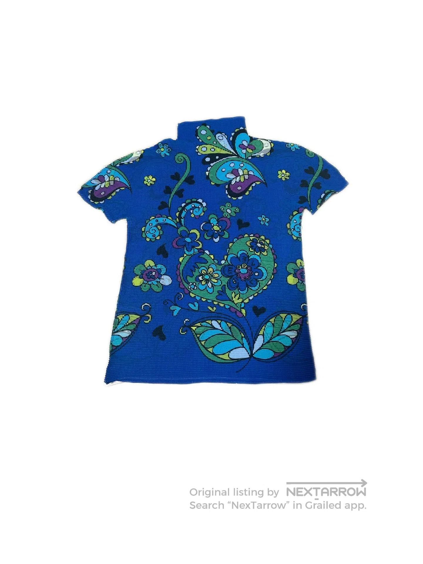 Pleats Please Issey Miyake Issey Miyake Floral Pleated Top. Size M / US 6-8 / IT 42-44 - 3 Thumbnail