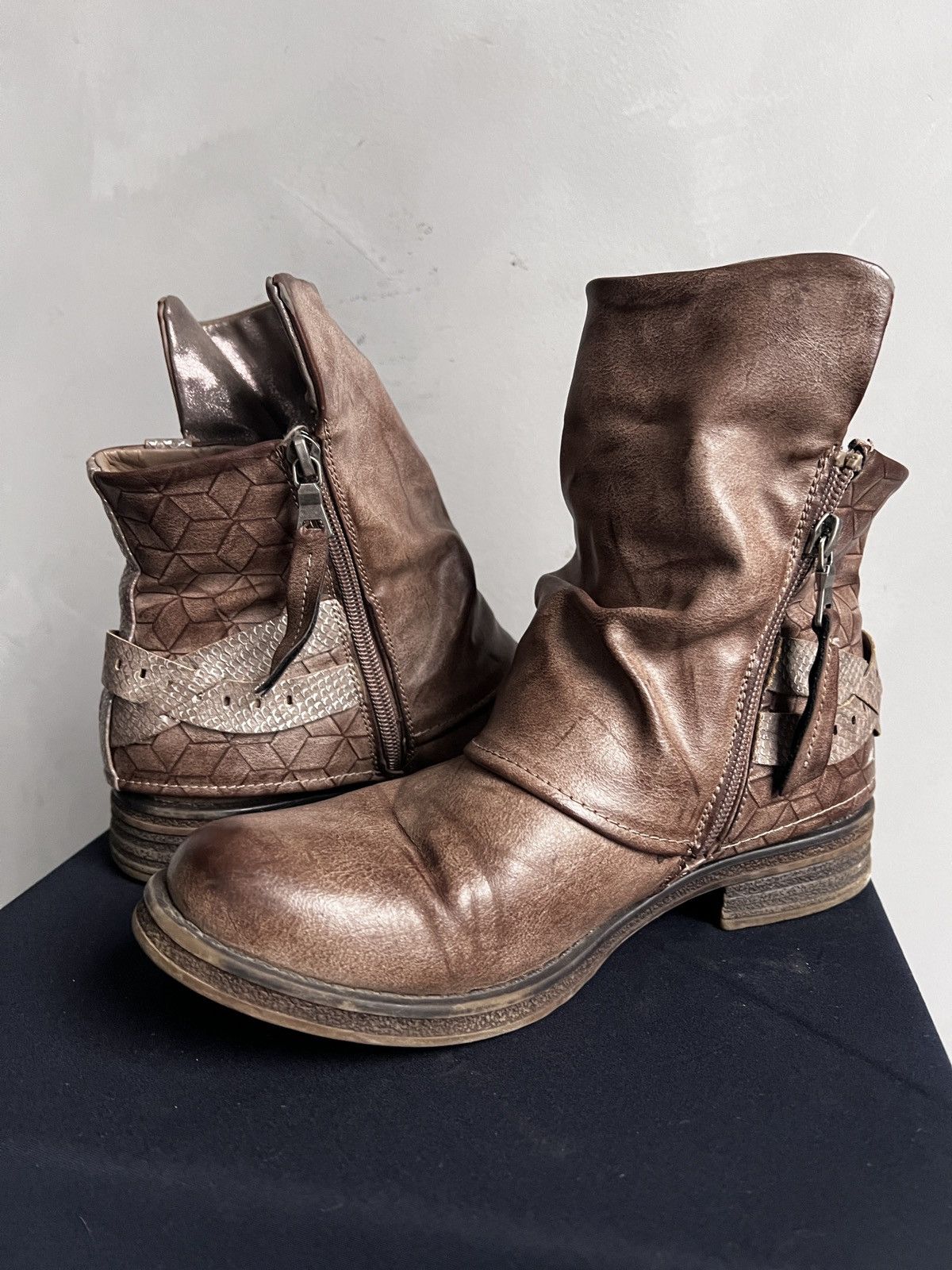 A.S.98 A.S. 98 style leather ankle japanese boots hype Size US 8 / IT 38 - 11 Thumbnail