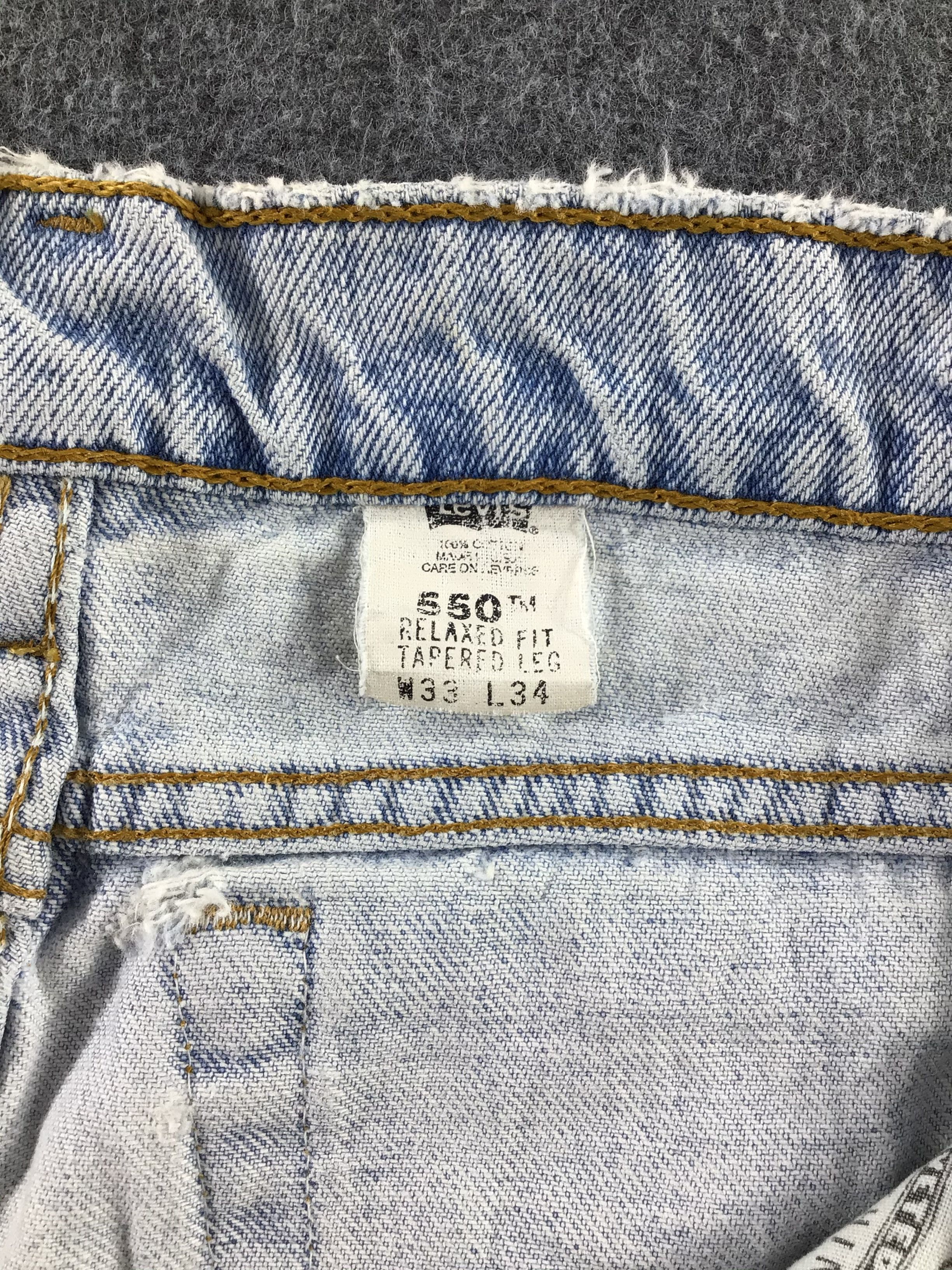 Levi's × Vintage Vintage Levis 550 Jeans-JM740 Size US 31 - 10 Thumbnail