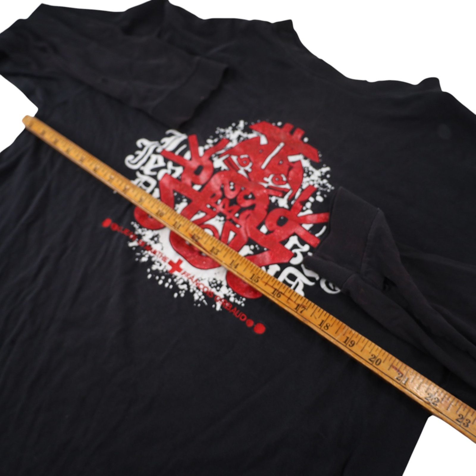 Marithe + Francois Girbaud × Vintage VTG Y2k Marithe + Francois Girbaud Graffiti Long Sleeve T Size US L / EU 52-54 / 3 - 10 Thumbnail