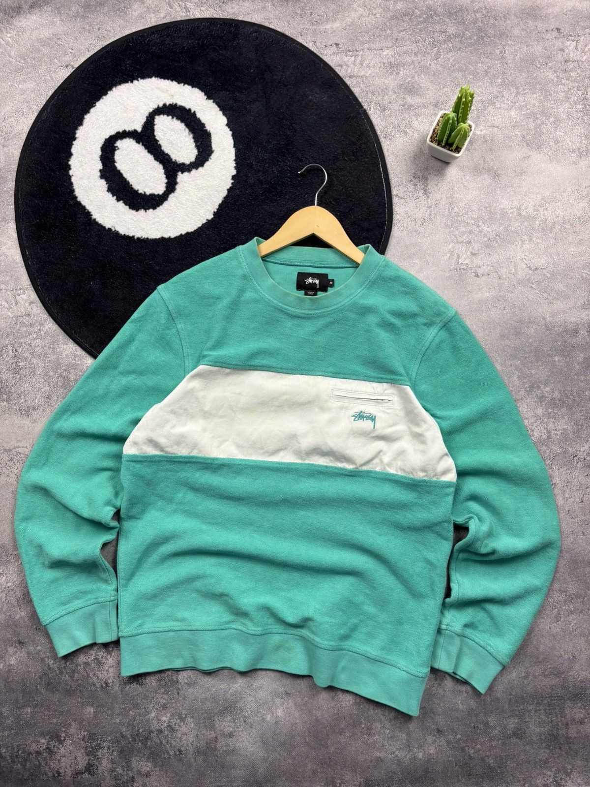 Stussy STUSSY Hype Skateboarding Streetwear Zip Sweatshirt Rare Size US M / EU 48-50 / 2 - 1 Thumbnail
