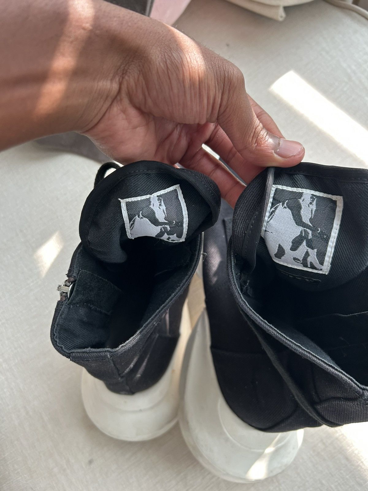 Rick Owens Drkshdw Rick Owens Drksdw Stivali Army Sneaker Boot Size US 11 / EU 44 - 4 Thumbnail