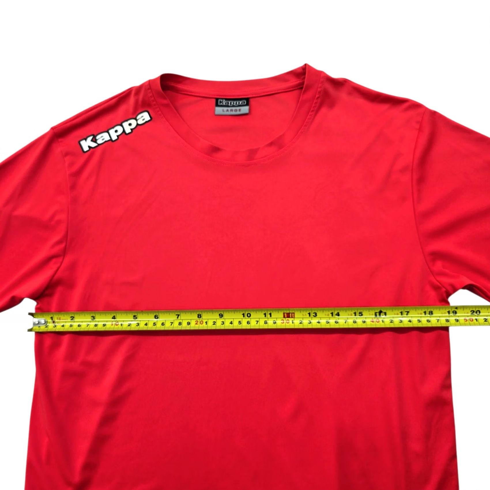 Kappa Kappa Men’s Red Omini Logo T-Shirt Large Kappa4Football Shirt Mens XS? Size US L / EU 52-54 / 3 - 7 Thumbnail