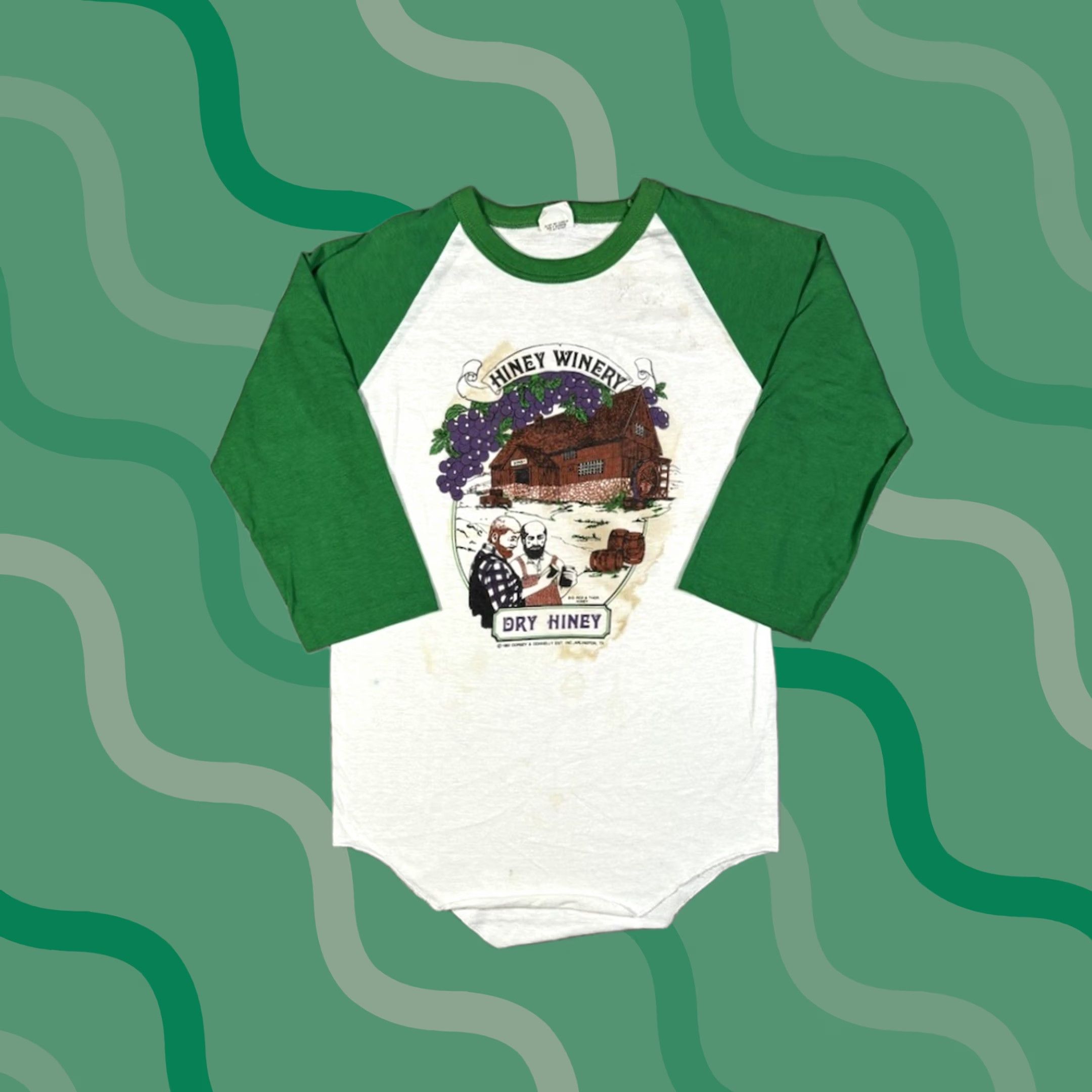 Vintage VINTAGE Sportswear T-Shirt Shirt 3/4 Sleeve Crew Neck White Size S Men 80s 90s Funny Size US S / EU 44-46 / 1 - 1 Thumbnail