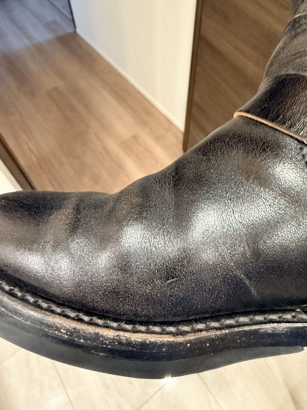 John Lofgren John Lofgren Wabash Engineer Boots – Shinki Hikaku Horsebutt Size US 8.5 / EU 41-42 - 12 Thumbnail