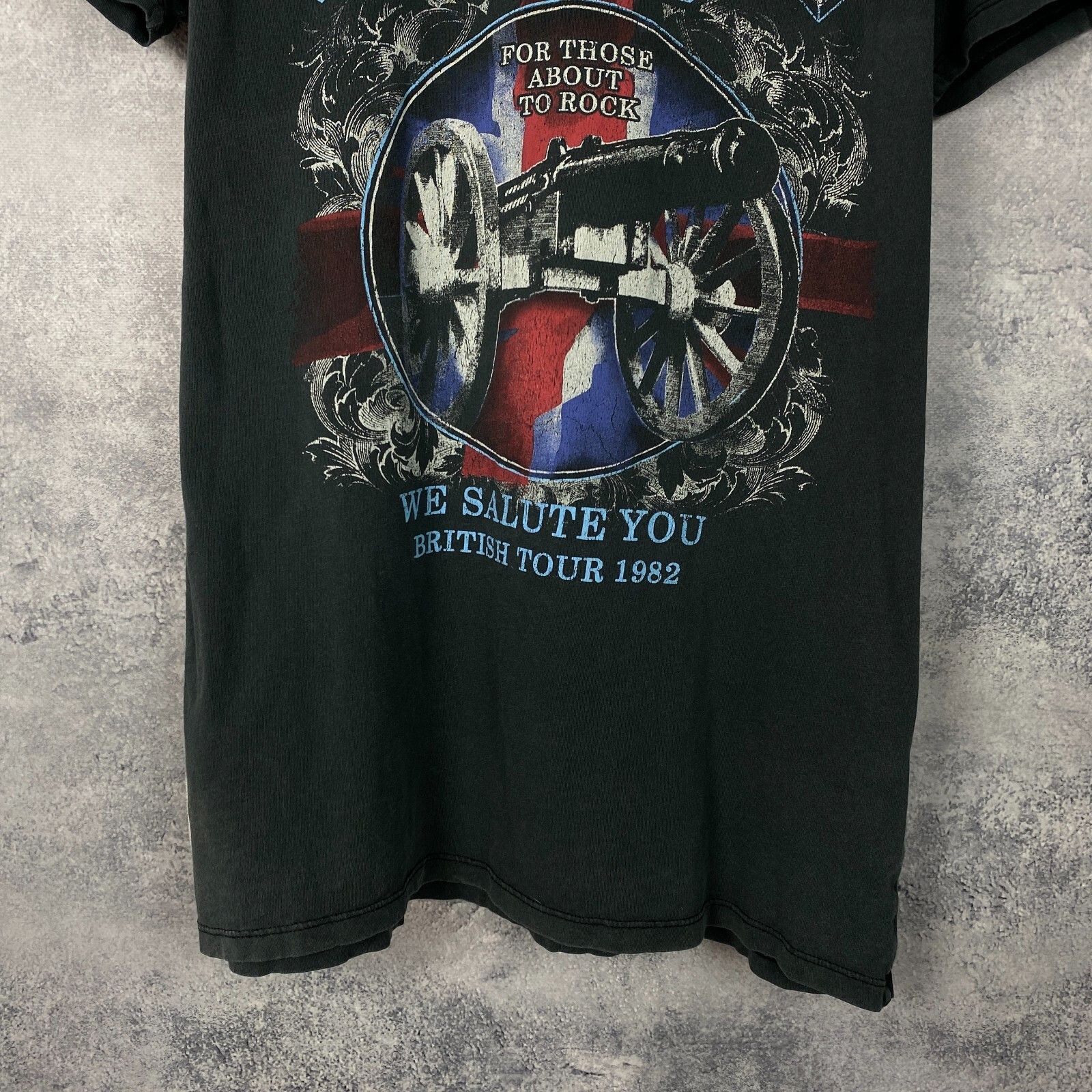 AC/DC Acdc For Those About To Rock We Salute You Tee Men's Size S Size US S / EU 44-46 / 1 - 3 Thumbnail