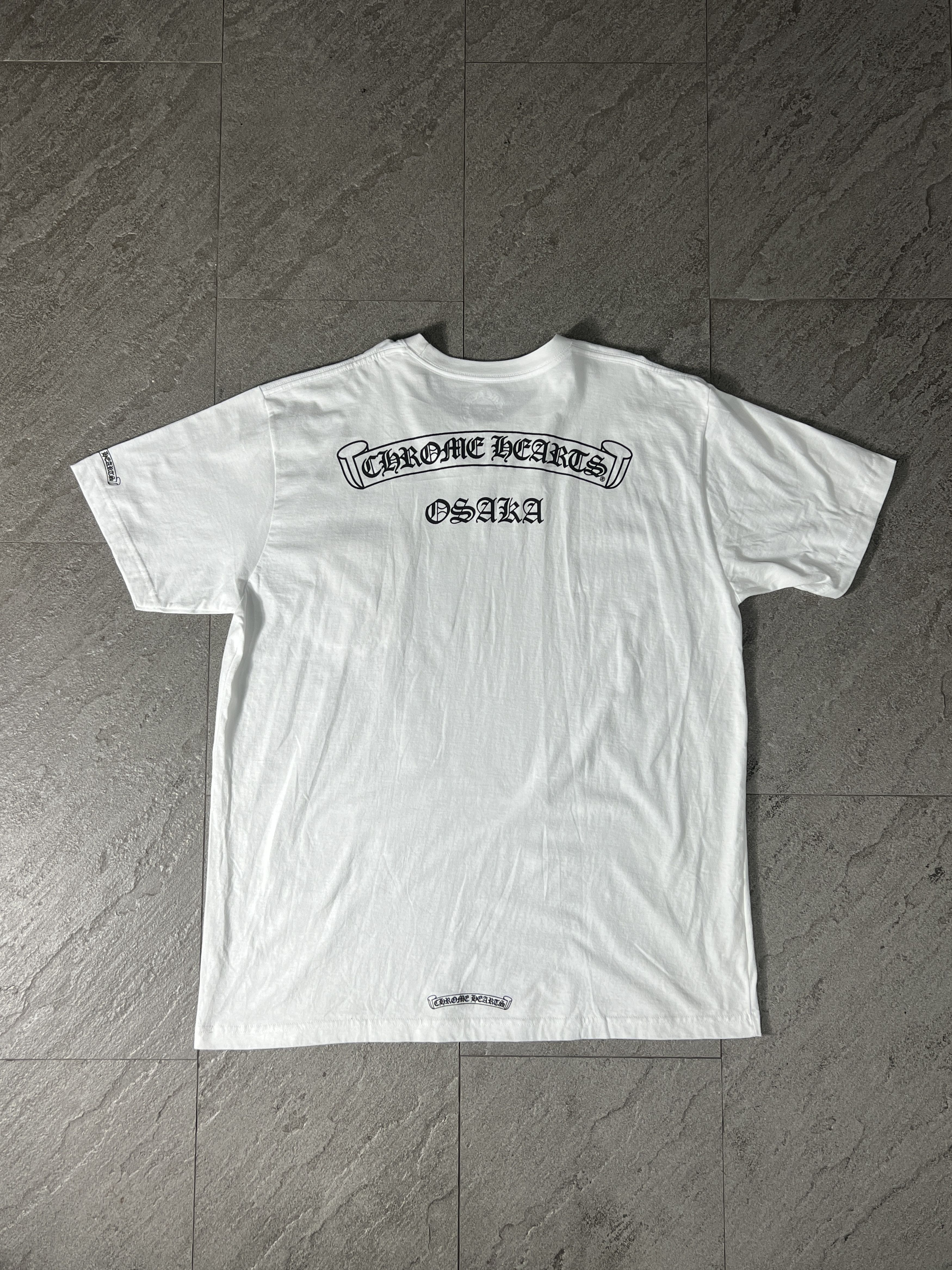 Chrome Hearts Chrome heart white pocket t shirt | Grailed