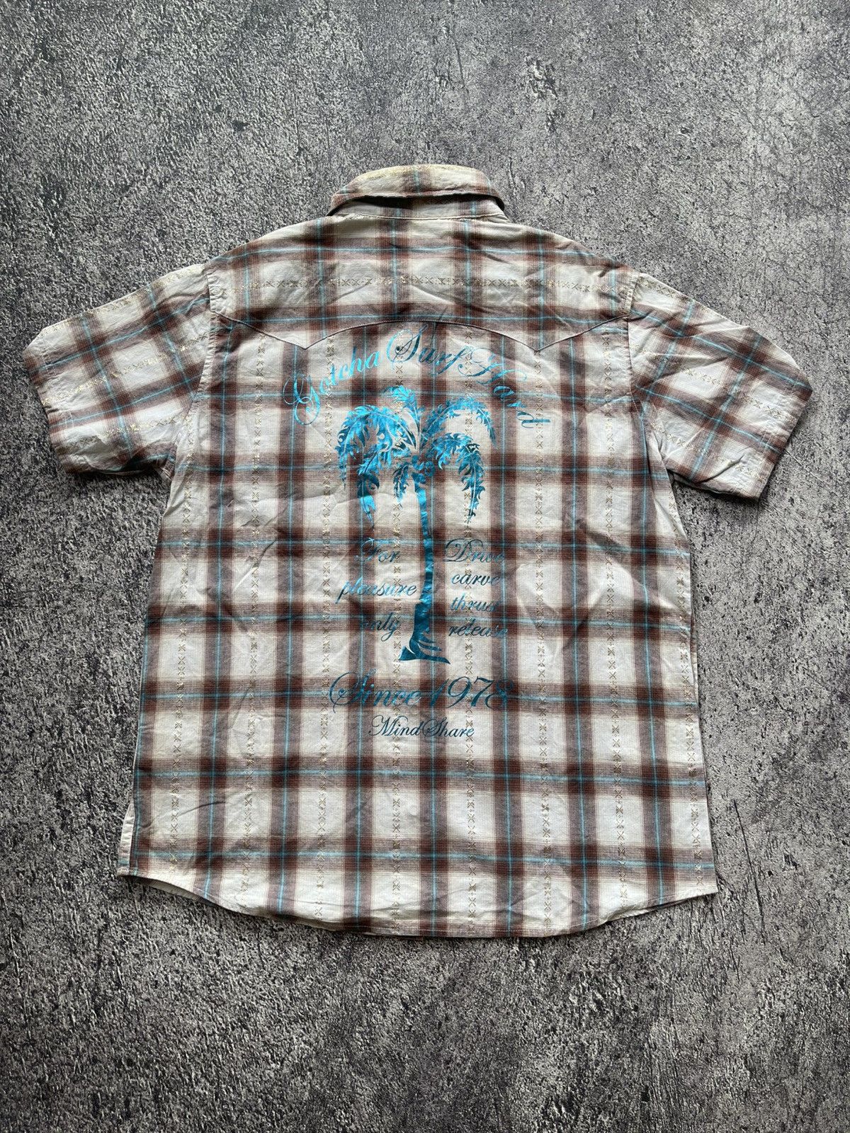 Japanese Brand Y2K Gotcha ifsixwasnine button shirt Size US L / EU 52-54 / 3 - 2 Thumbnail