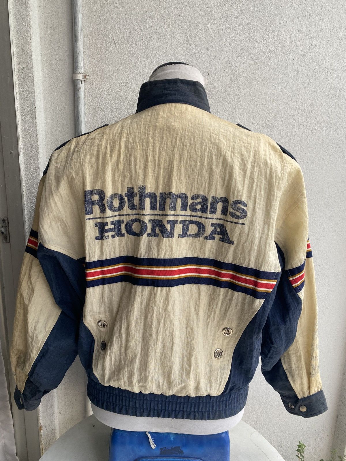 Honda Vintage Iconic Rothmans Honda Racing Jacket Size US M / EU 48-50 / 2 - 2 Thumbnail