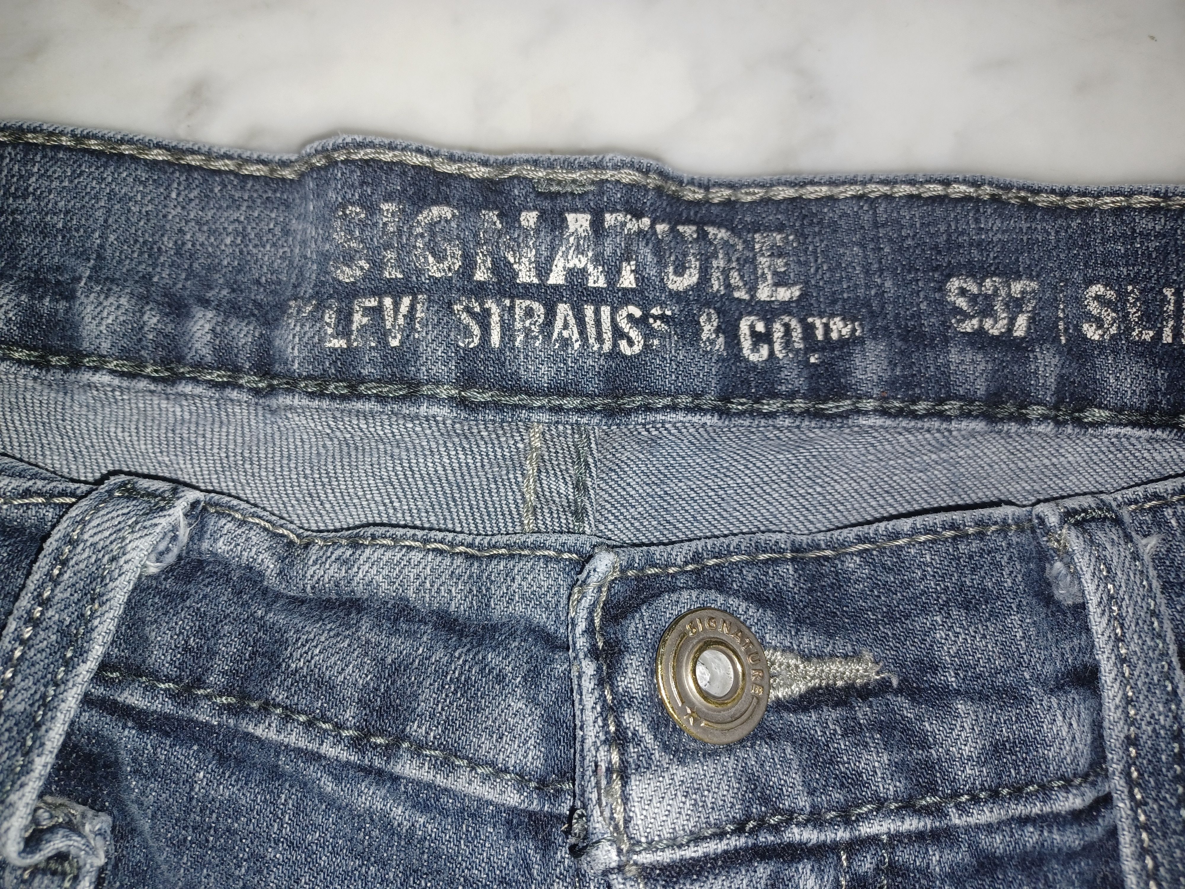 Levi's Levi's Men's Blue Jeans S37/Slim 36 x 32 Size US 36 / EU 52 - 5 Thumbnail