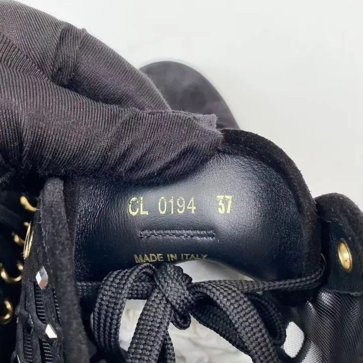 Other Louis Vuitton Black Suede Studded Sneakers -2508 Size US 7.5 / EU 40-41 - 7 Thumbnail