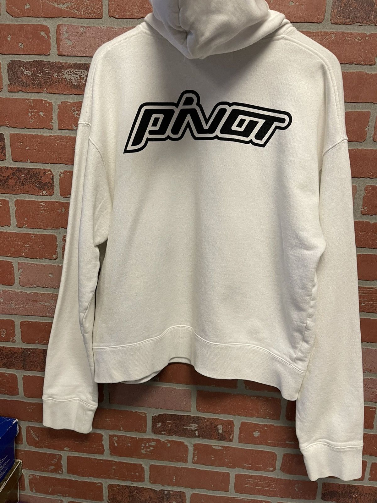 Size XL Off-White Mona Lisa Oversized Hoodie 'White'