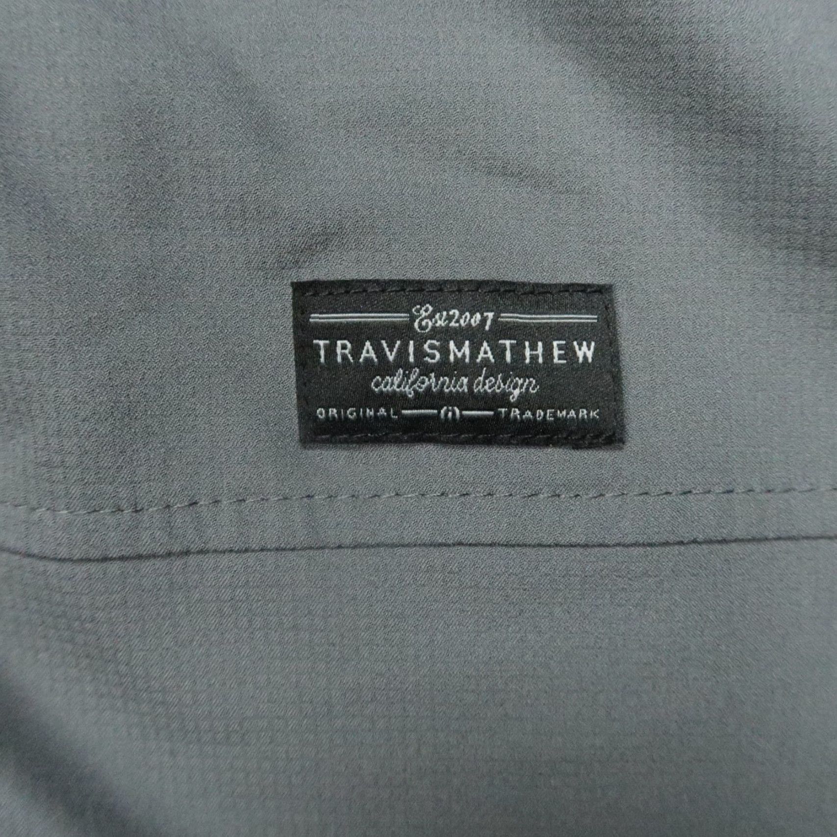 TravisMathew Travis Mathew Jacket Men Medium Gray Wanderlust Full Zip Pockets Hooded Golf Size US M / EU 48-50 / 2 - 4 Thumbnail