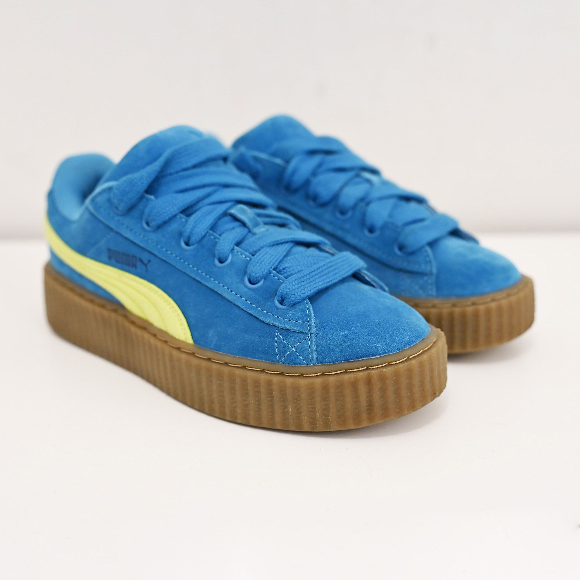 Fenty Fenty Puma Creeper Phatty suede sneakers in blue Size US 8 / IT 38 - 4 Thumbnail