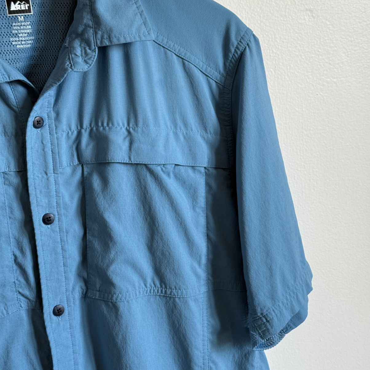 Rei REI Short Sleeve Button-Up Outdoor Shirt Hiking Fishing Size US M / EU 48-50 / 2 - 6 Thumbnail