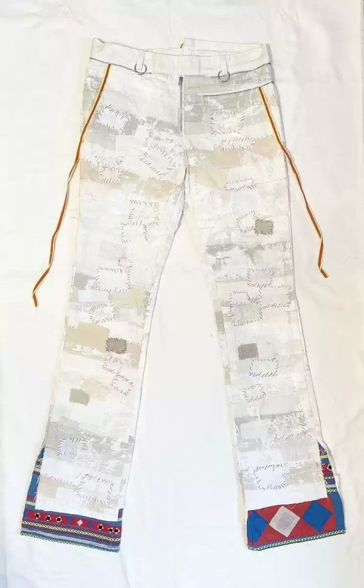 Undercover undercover 03ss scab Scarred jeans | Grailed