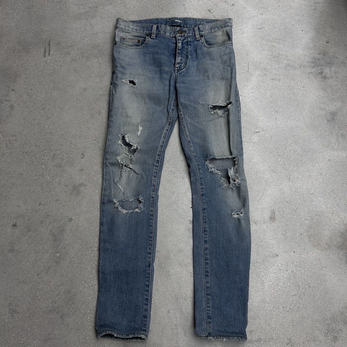 パンツ vintage crash denim louren Saint Laurent Crash Denim | Grailed