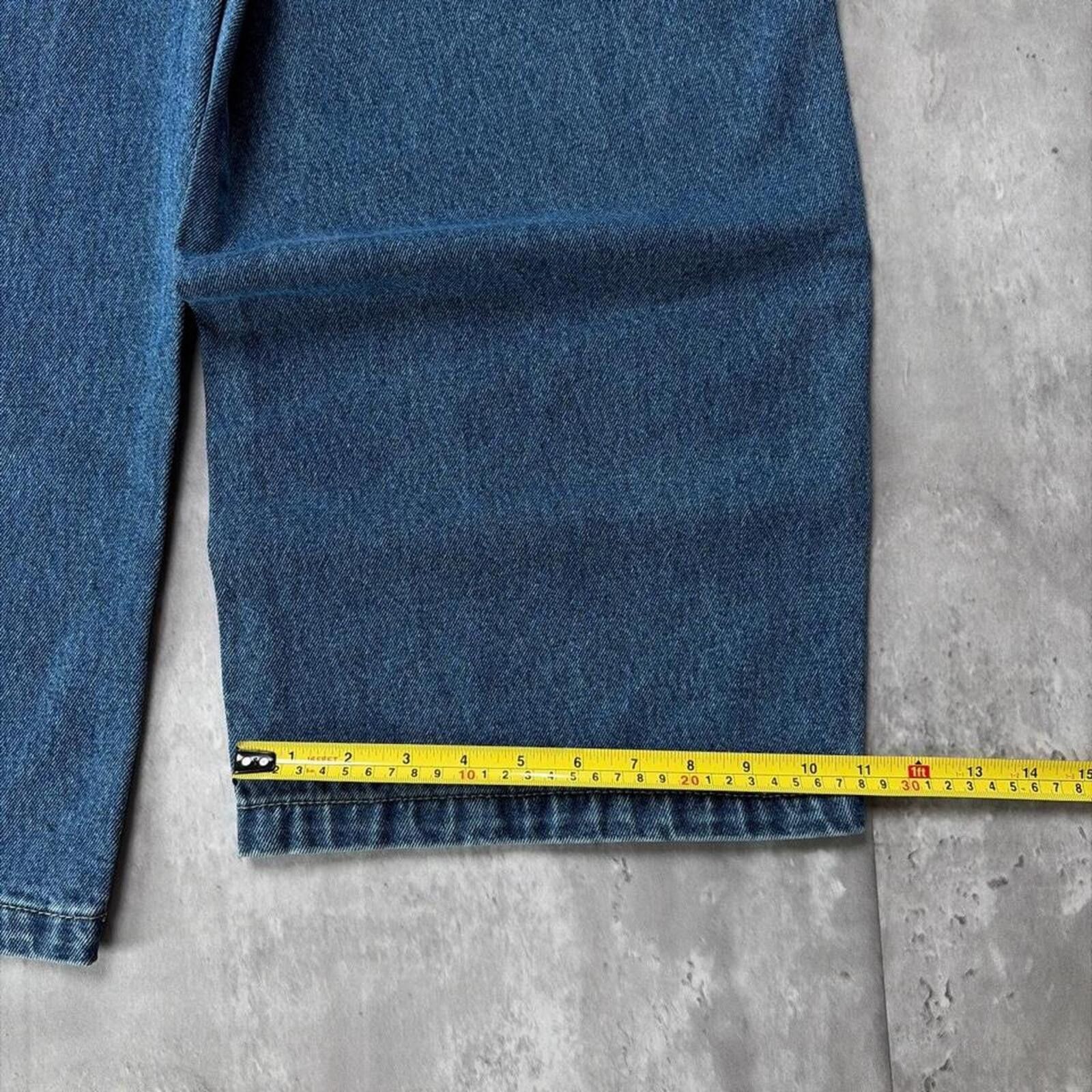 Pelle Pelle Y2K Blue Pelle Pelle Grunge Deadstock Baggy Denim Jeans Size US 44 / EU 60 - 8 Thumbnail