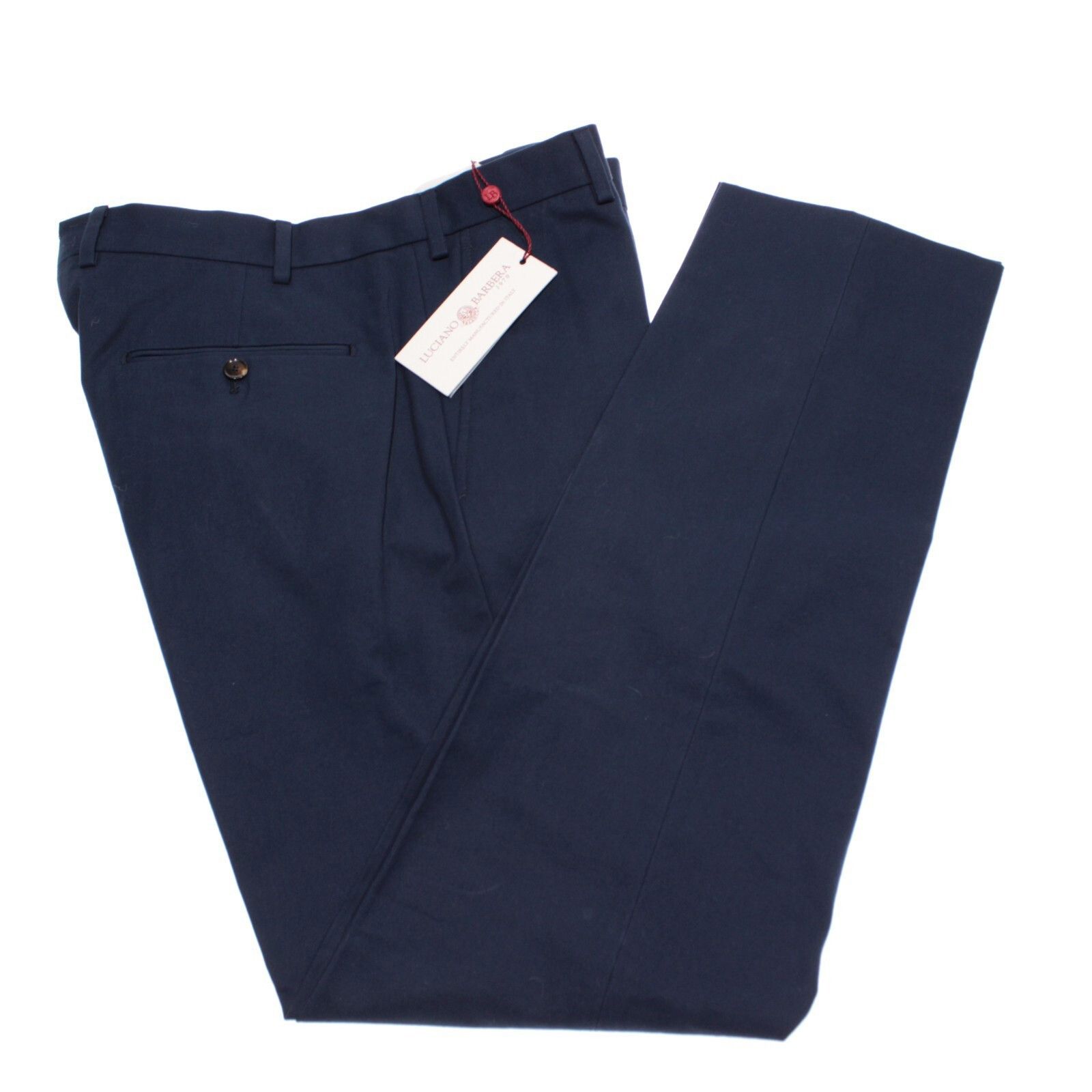 Luciano Barbera Luciano Barbera New with tags Chino Size 34 US In Blue Size US 34 / EU 50 - 2 Thumbnail