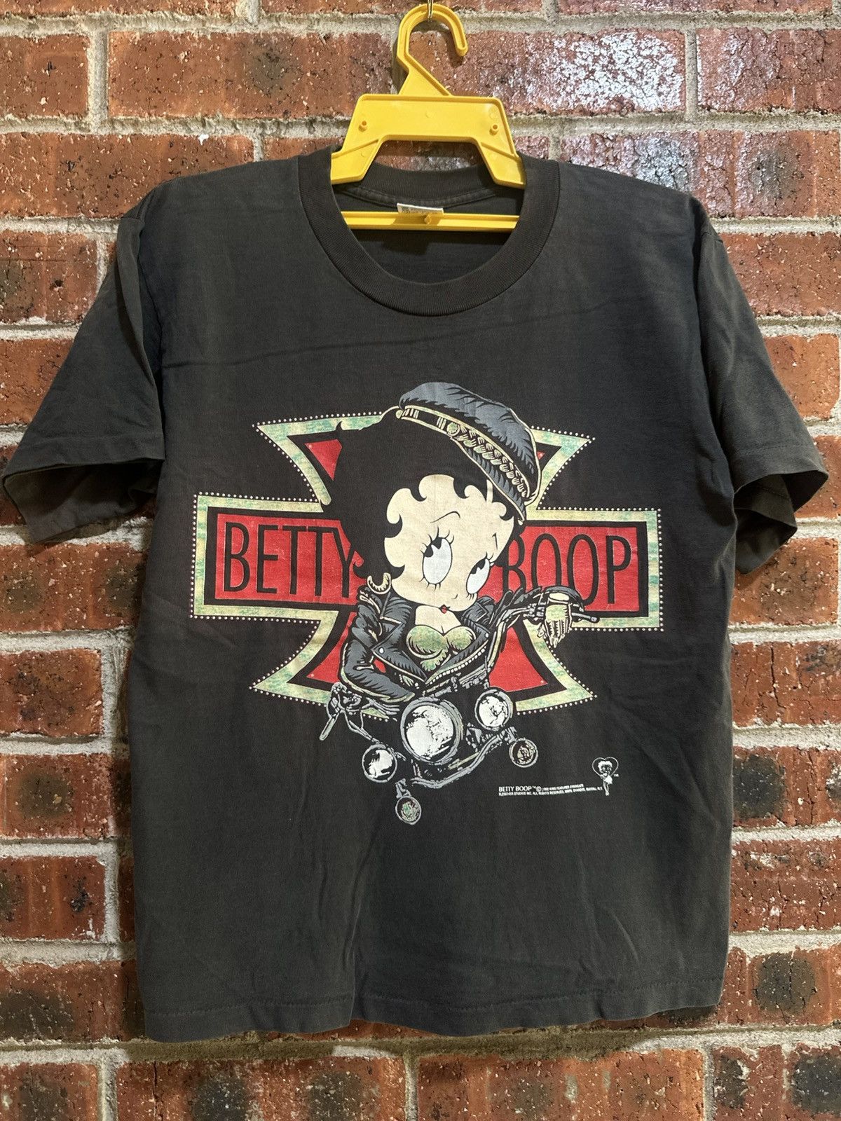 Anvil × Cartoon Network × Vintage Vintage 90s Betty Boop Faded Tee Size US M / EU 48-50 / 2 - 1 Thumbnail