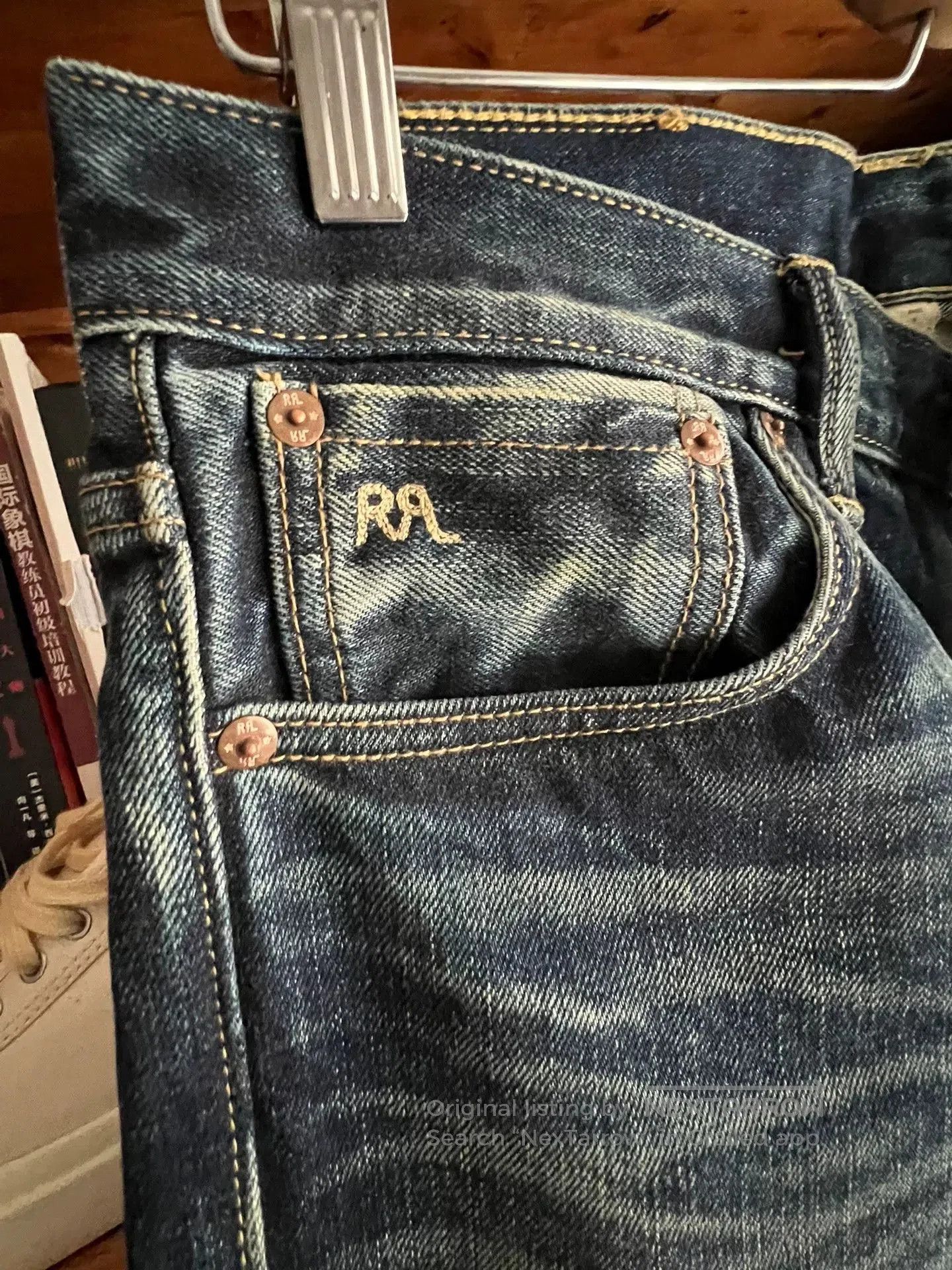 RRL Ralph Lauren RRL Double RL Slim Wash Denim Pants. Size US 31 - 6 Thumbnail