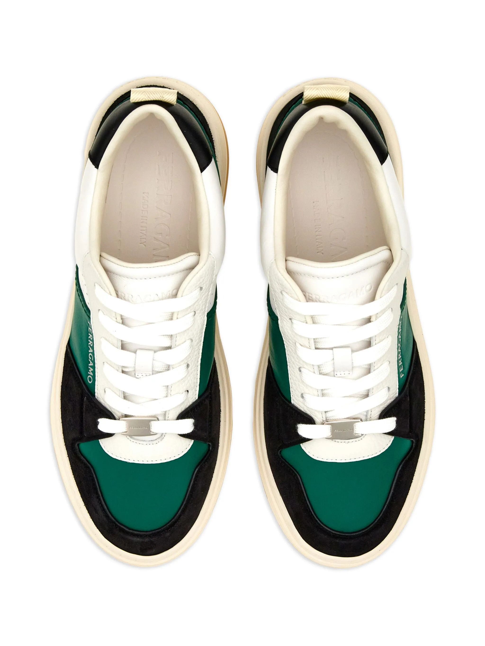 Salvatore Ferragamo o1s1rm0825 Low-Top Sneakers in Multicolor Size US 11 / EU 44 - 4 Thumbnail