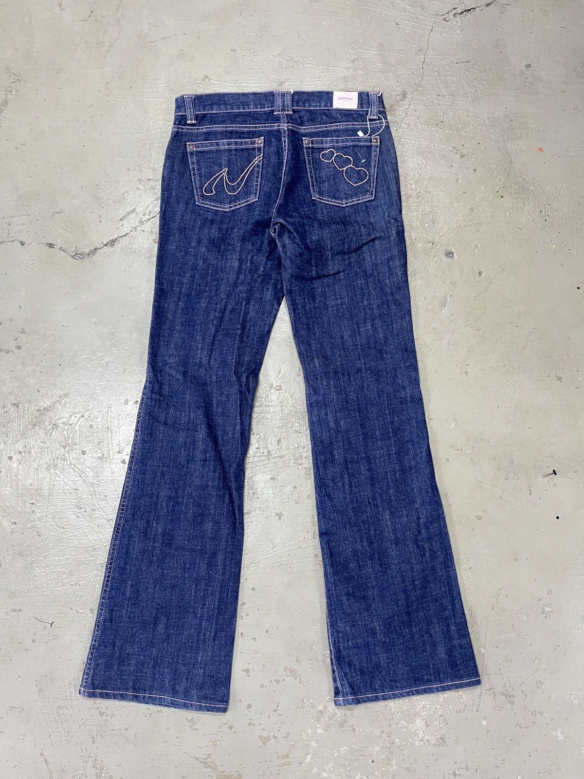 Hysteric Glamour × If Six Was Nine × Vintage Natsuki by Kitamura Vintage Flare Raw Denim Size 29" - 7 Thumbnail