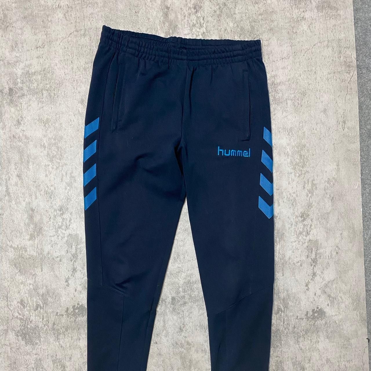Hummel Navy and blue Hummel joggers #sportswear Size US 32 / EU 48 - 1 Thumbnail