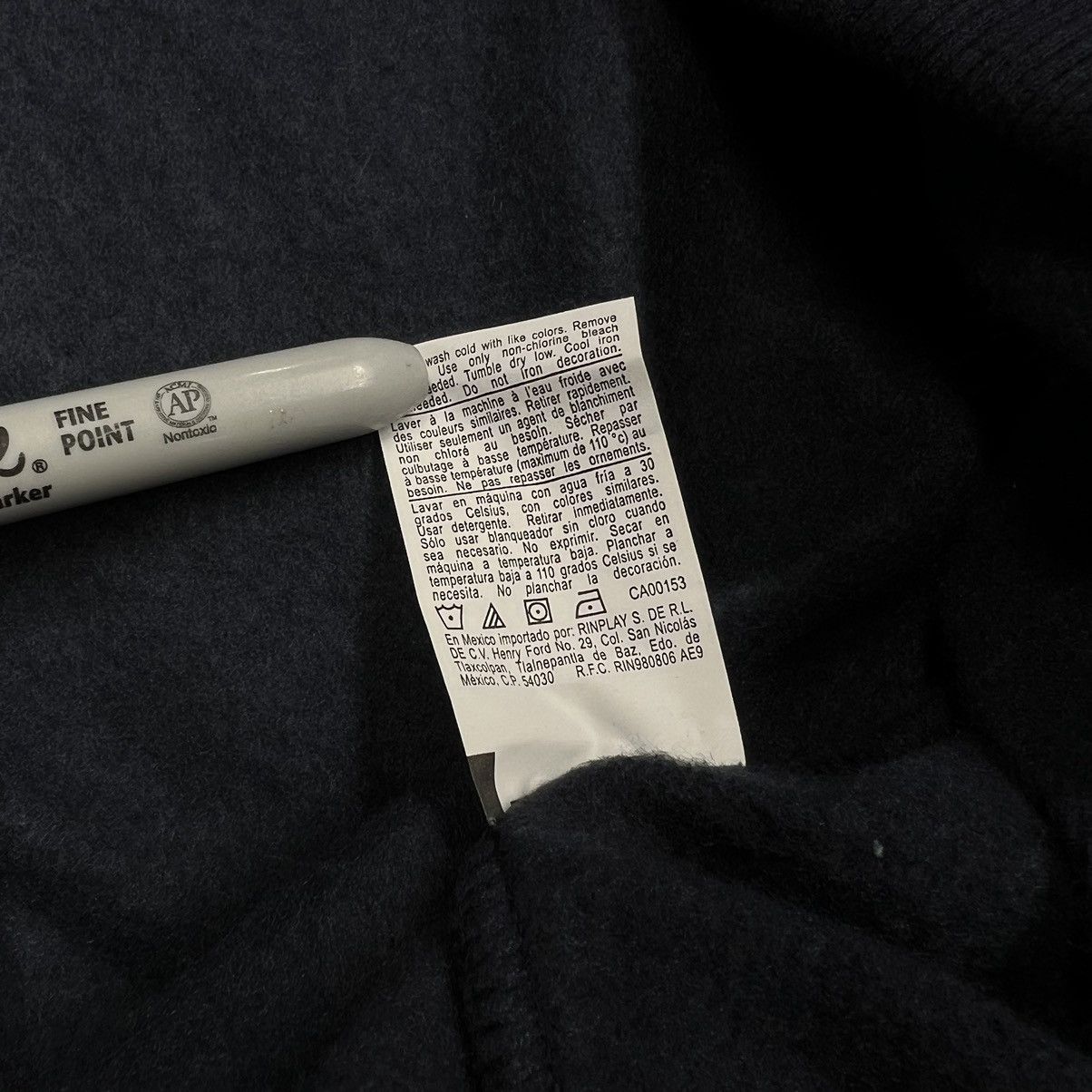 Champion NEW Champion Hoodie Sweatshirt Blue Logo Pocket Sweater Size US XXL / EU 58 / 5 - 12 Thumbnail