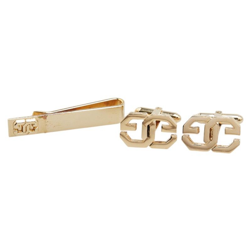 Givenchy Givenchy Givenchy Logo Cufflinks Tie Clip Set Metal Cufflinks DUTY FREE for USA Size ONE SIZE - 1 Thumbnail